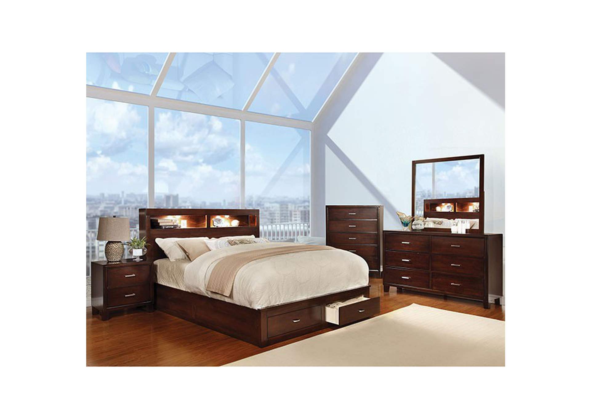 Gerico Queen Bed,Furniture of America