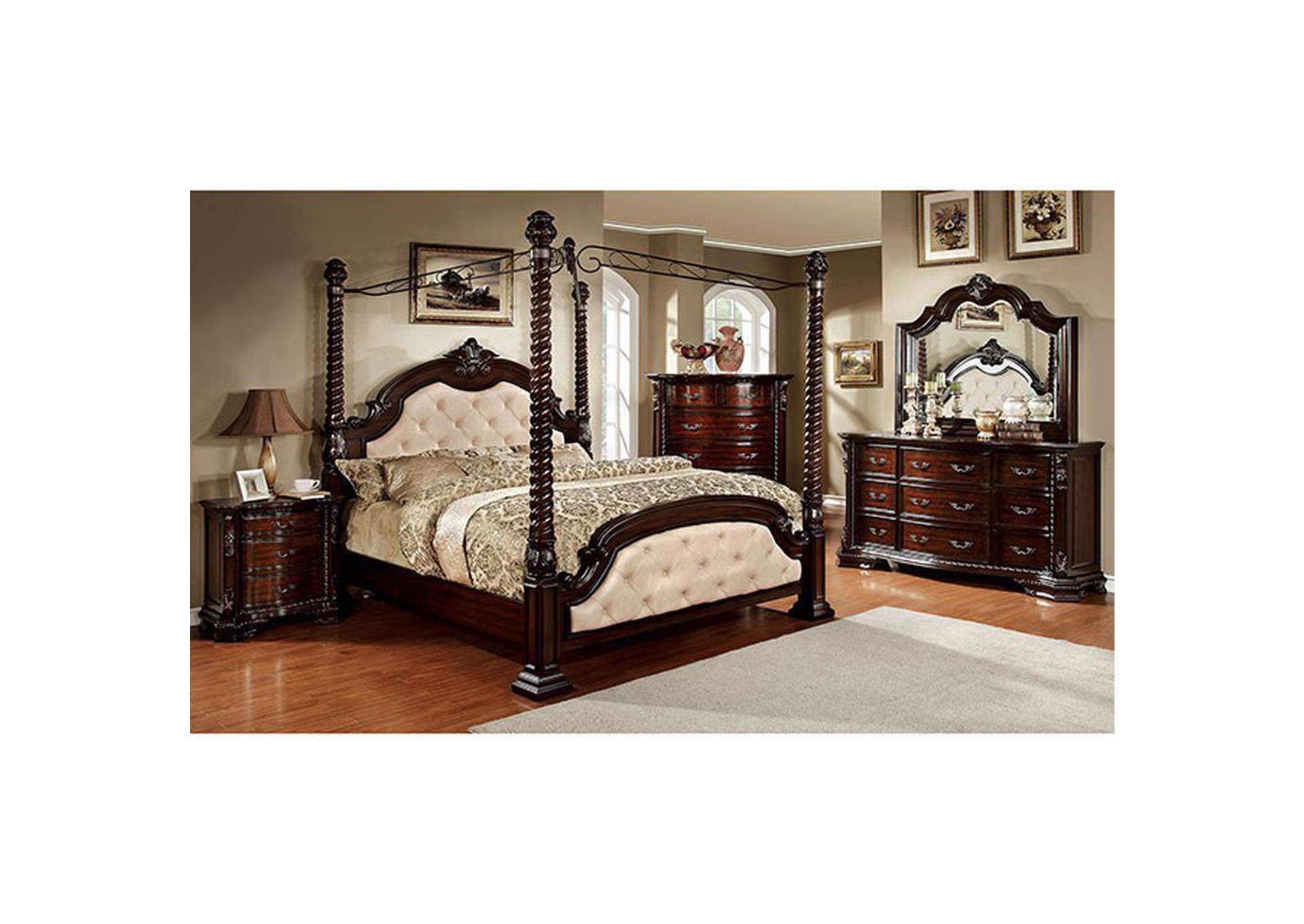 Monte Vista Cal.King Bed,Furniture of America