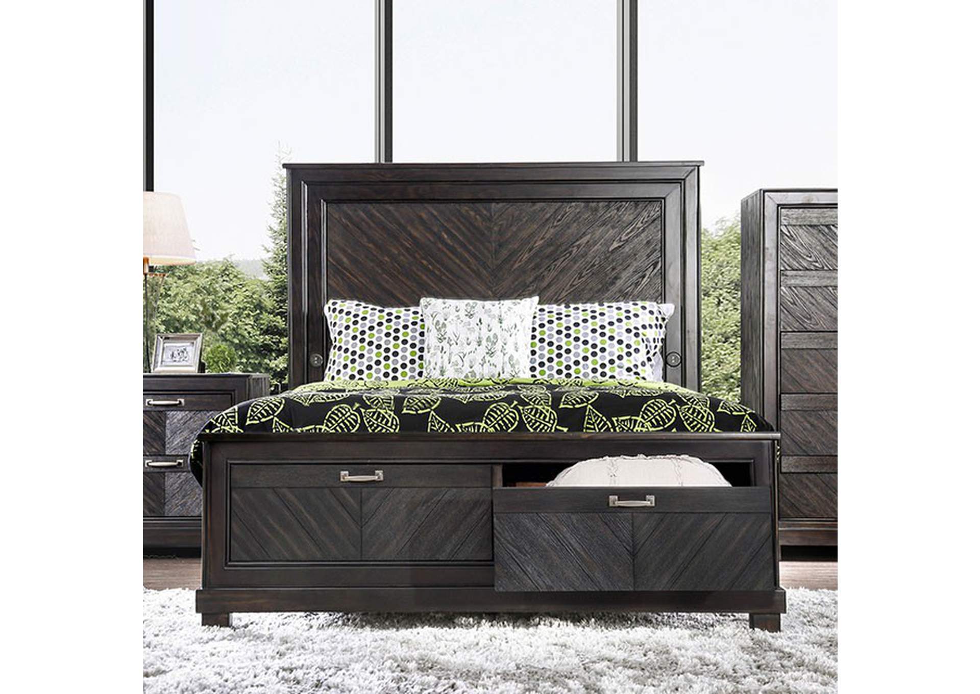 Argyros E.King Bed,Furniture of America