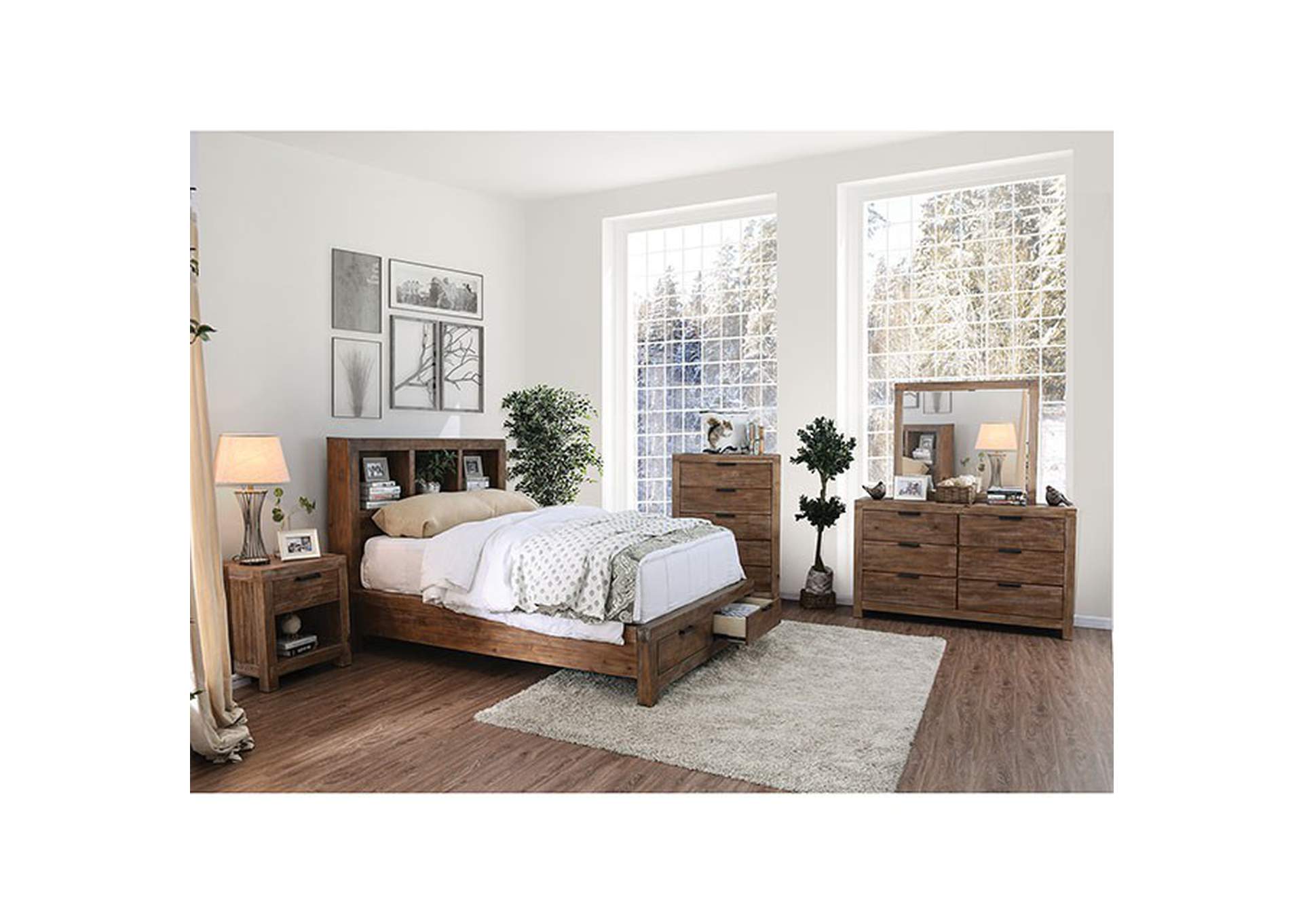 Mcallen Cal.King Bed,Furniture of America