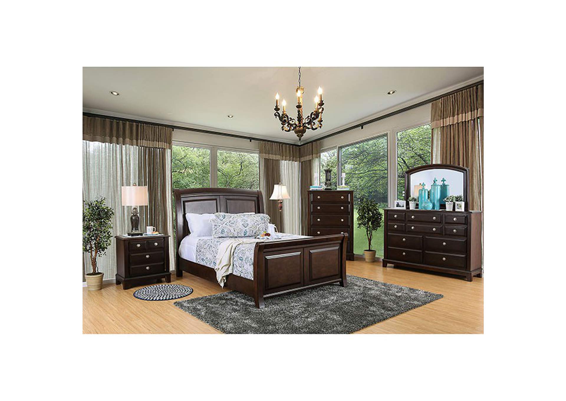 Litchville Bed,Furniture of America