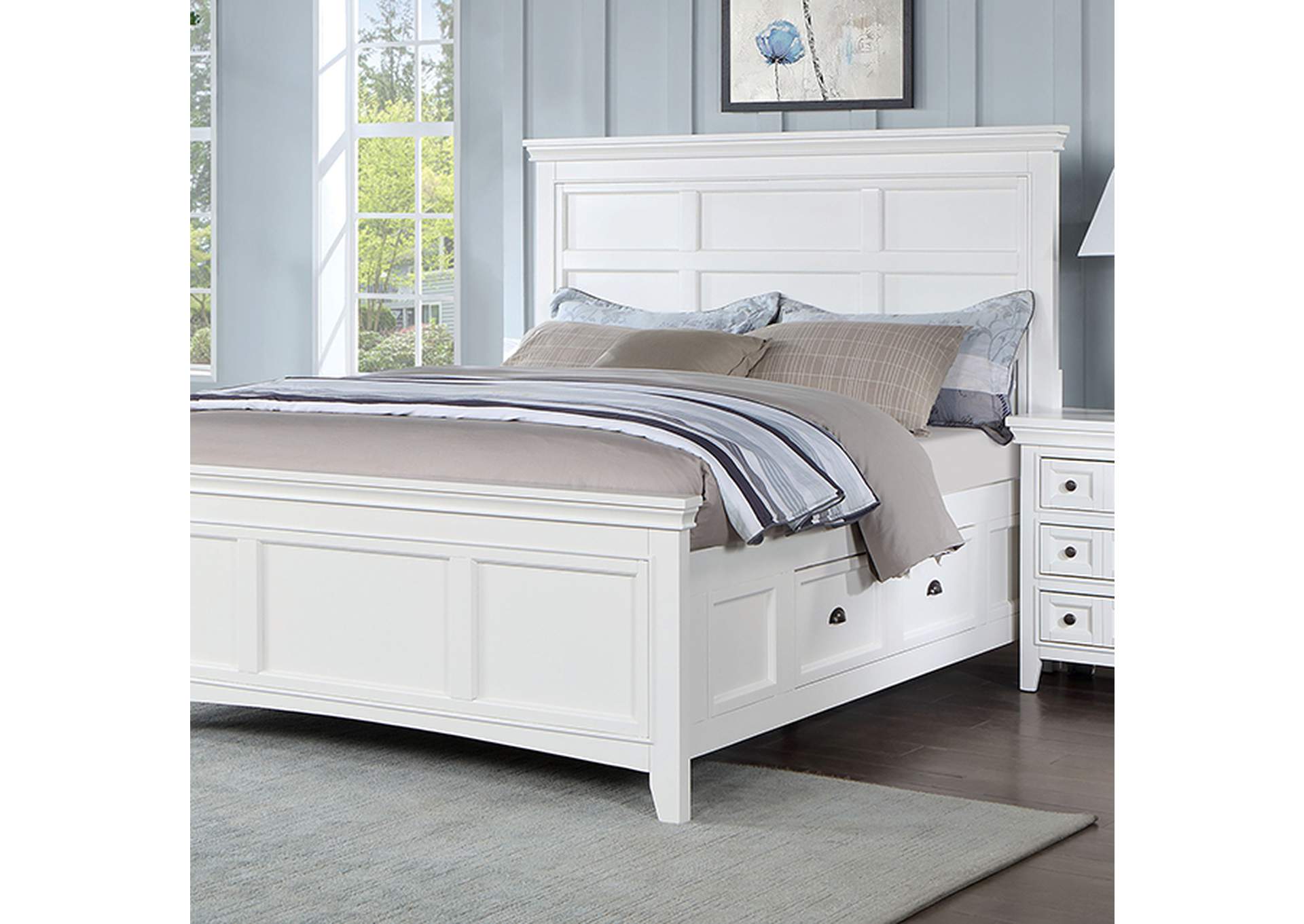 Castile E.King Bed,Furniture of America