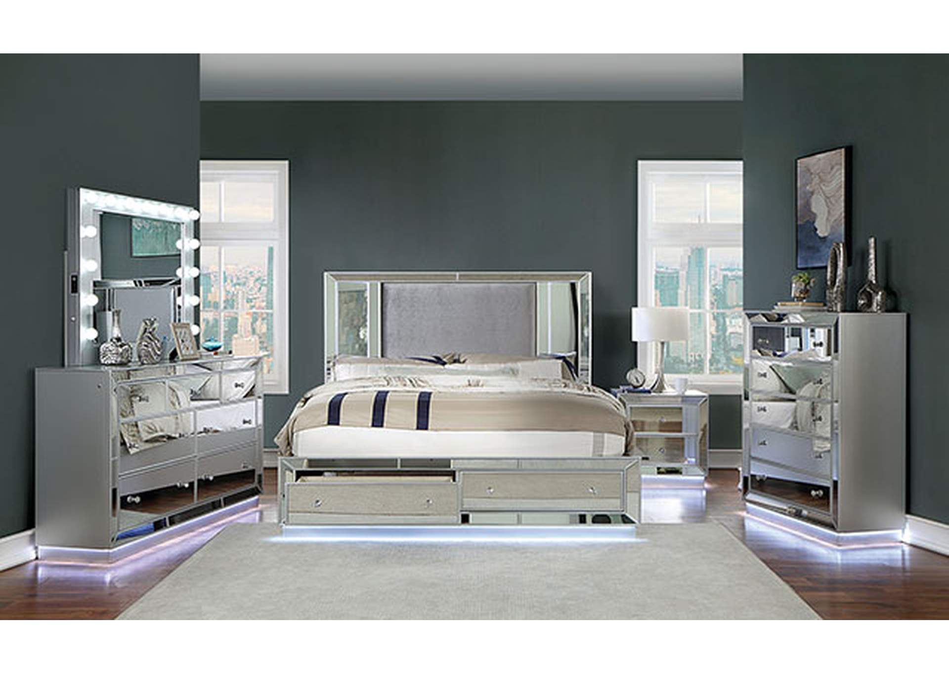 Belladonna Bed,Furniture of America
