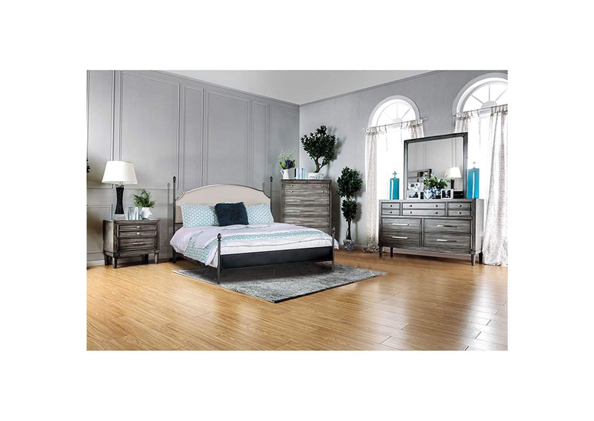 Sinead Cal.King Bed,Furniture of America