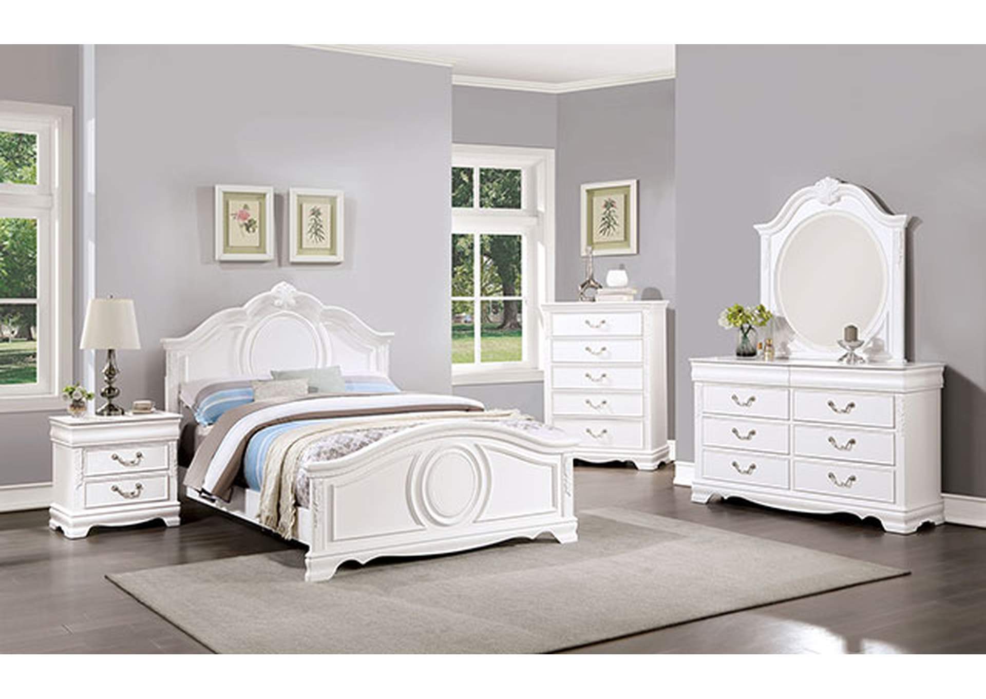 Alecia Night Stand,Furniture of America