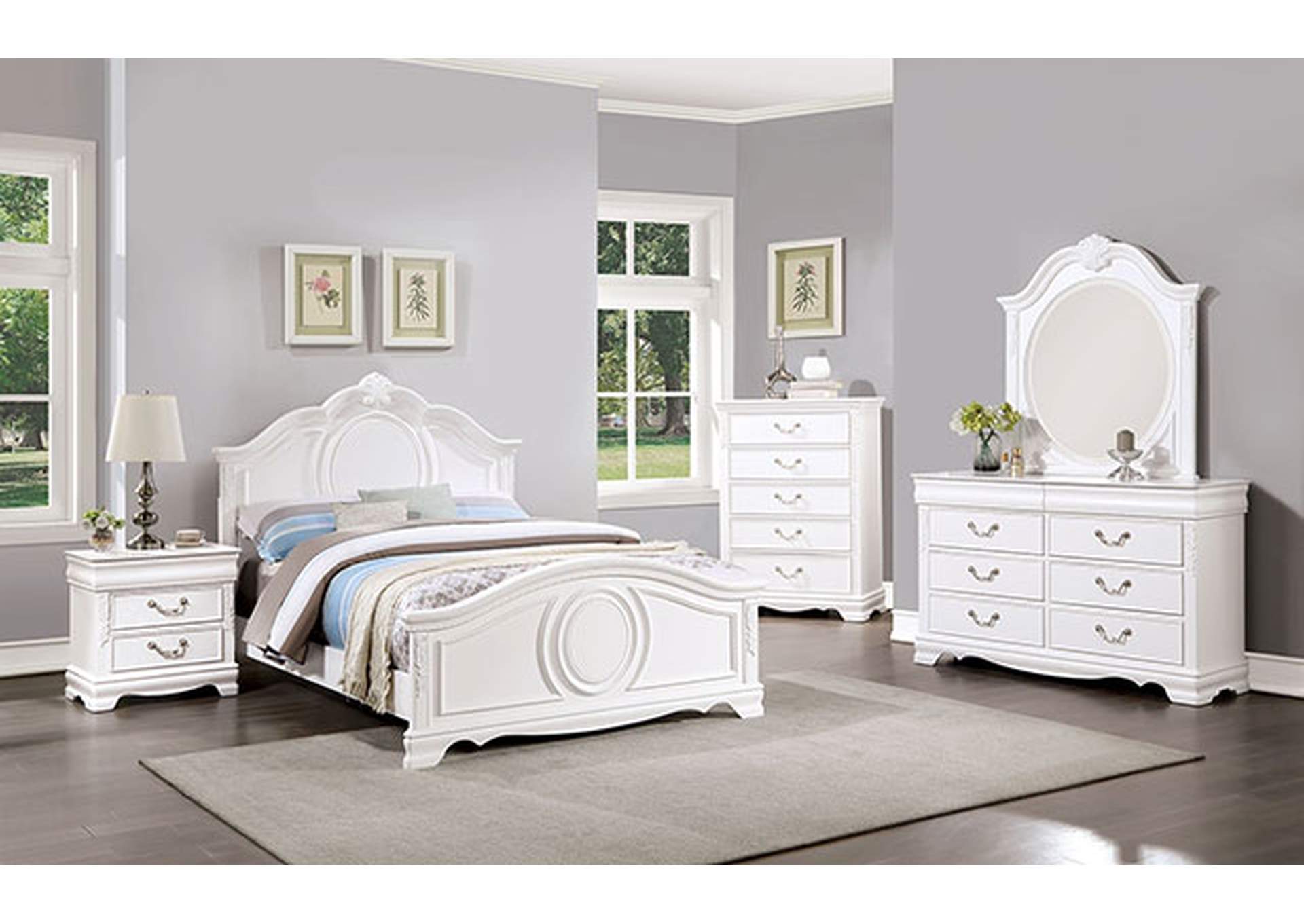 Alecia Twin Bed,Furniture of America