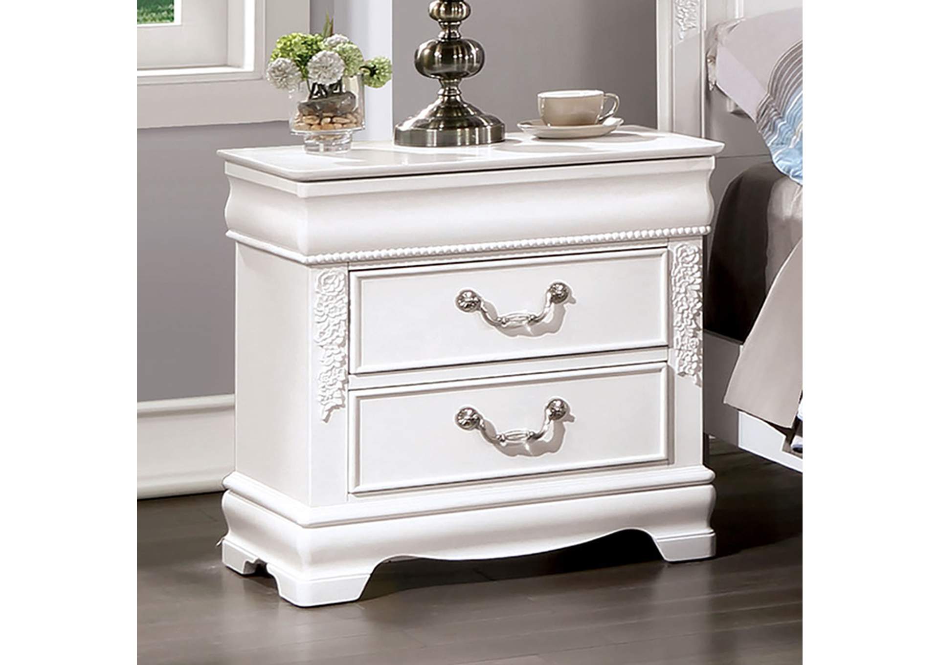 Alecia Night Stand,Furniture of America