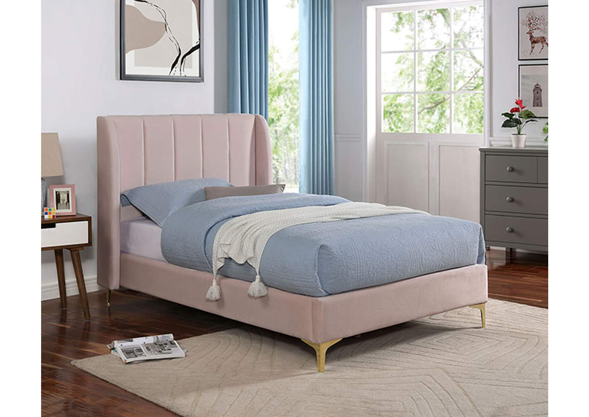 Pearl Twin Bed,Furniture of America