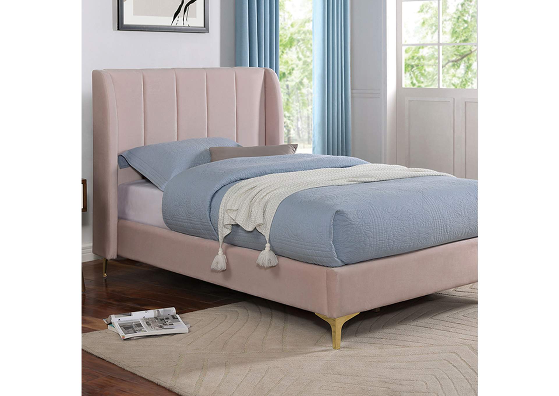 Pearl Twin Bed,Furniture of America