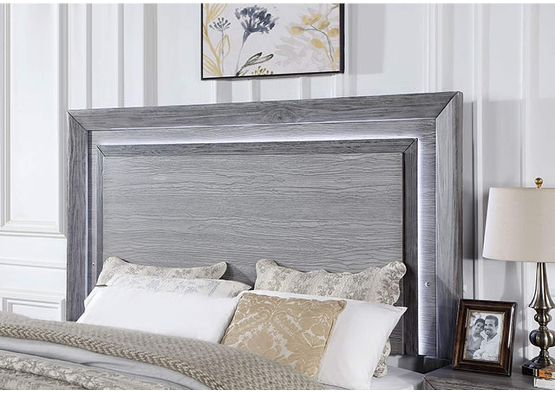 Raiden Cal.King Bed,Furniture of America