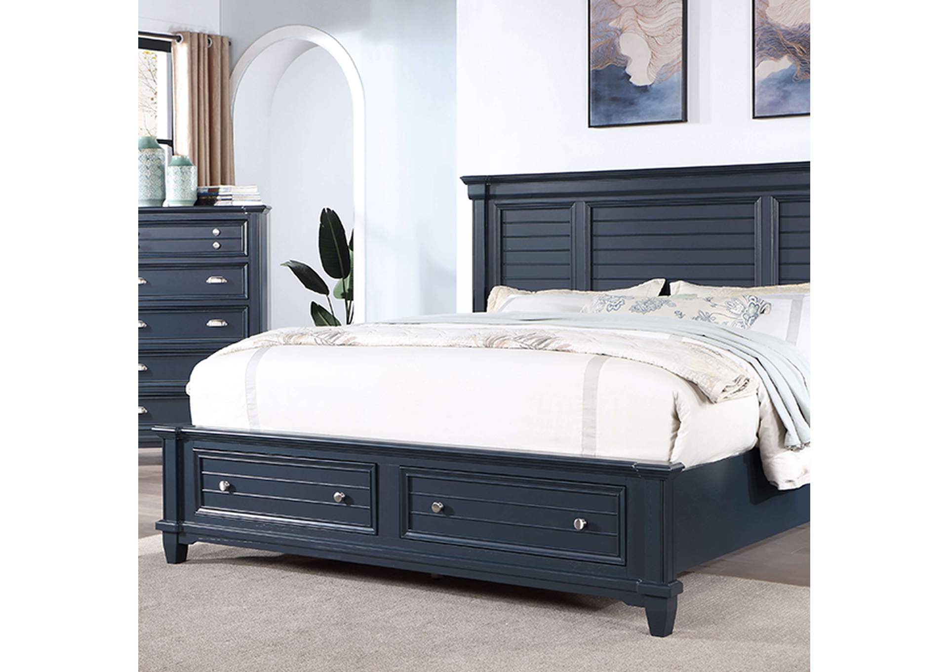 Manzanillo E.King Bed,Furniture of America