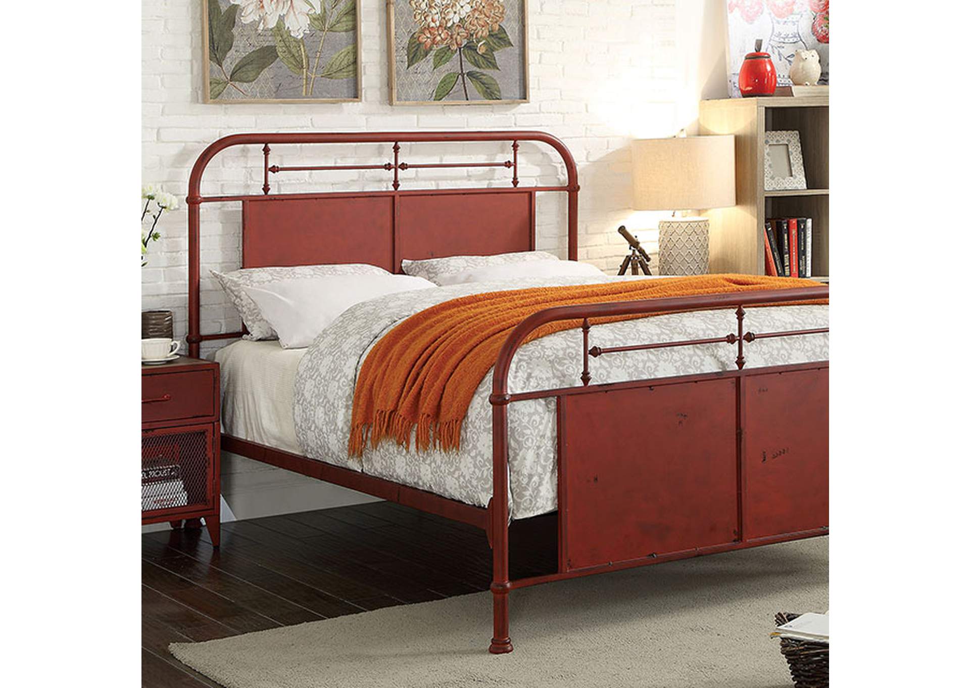 Haldus E.King Bed,Furniture of America
