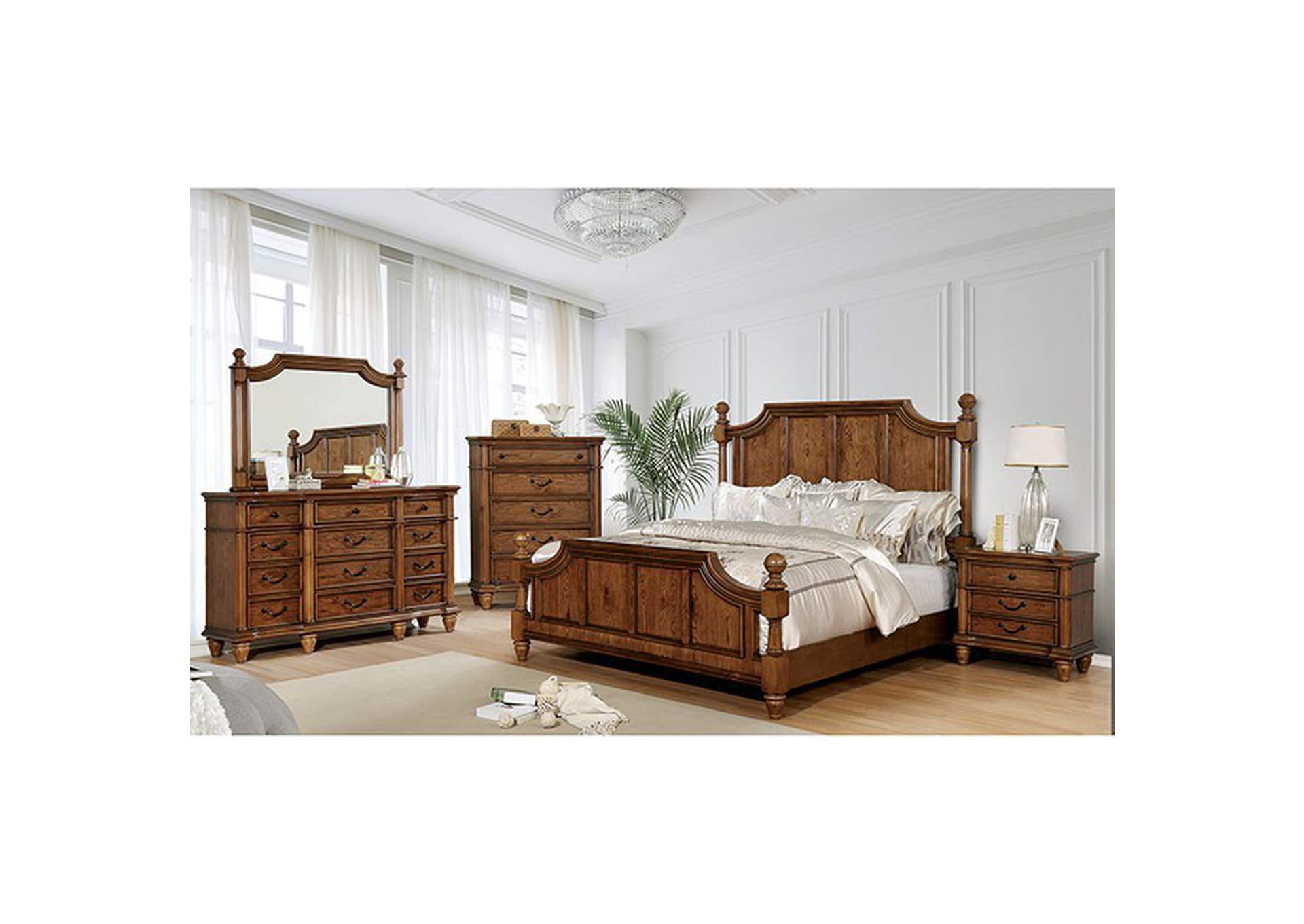 Mantador Queen Bed,Furniture of America