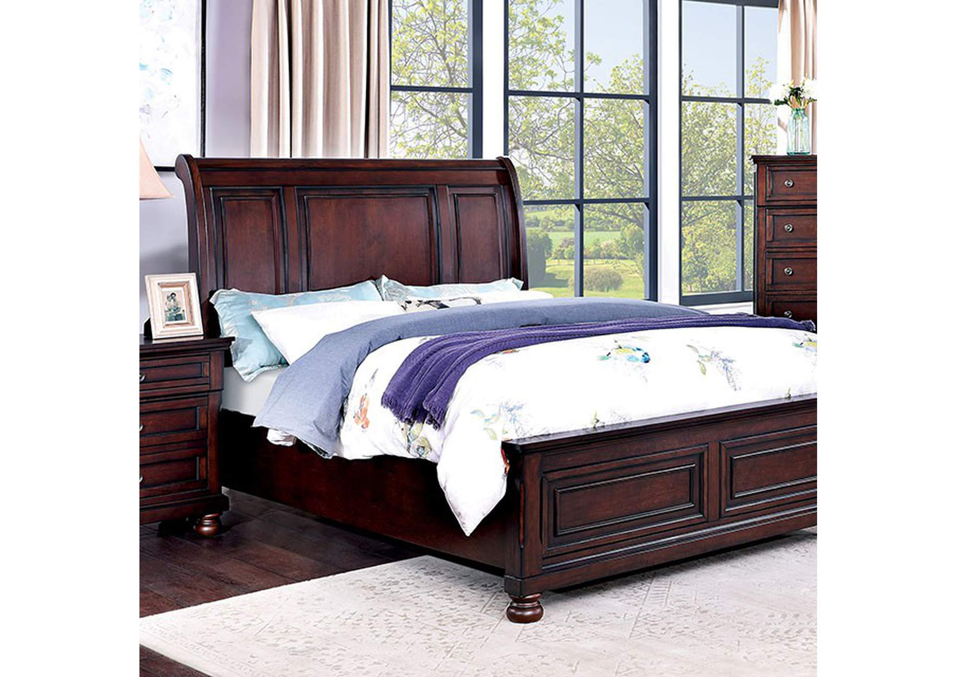 Wells Queen Bed,Furniture of America