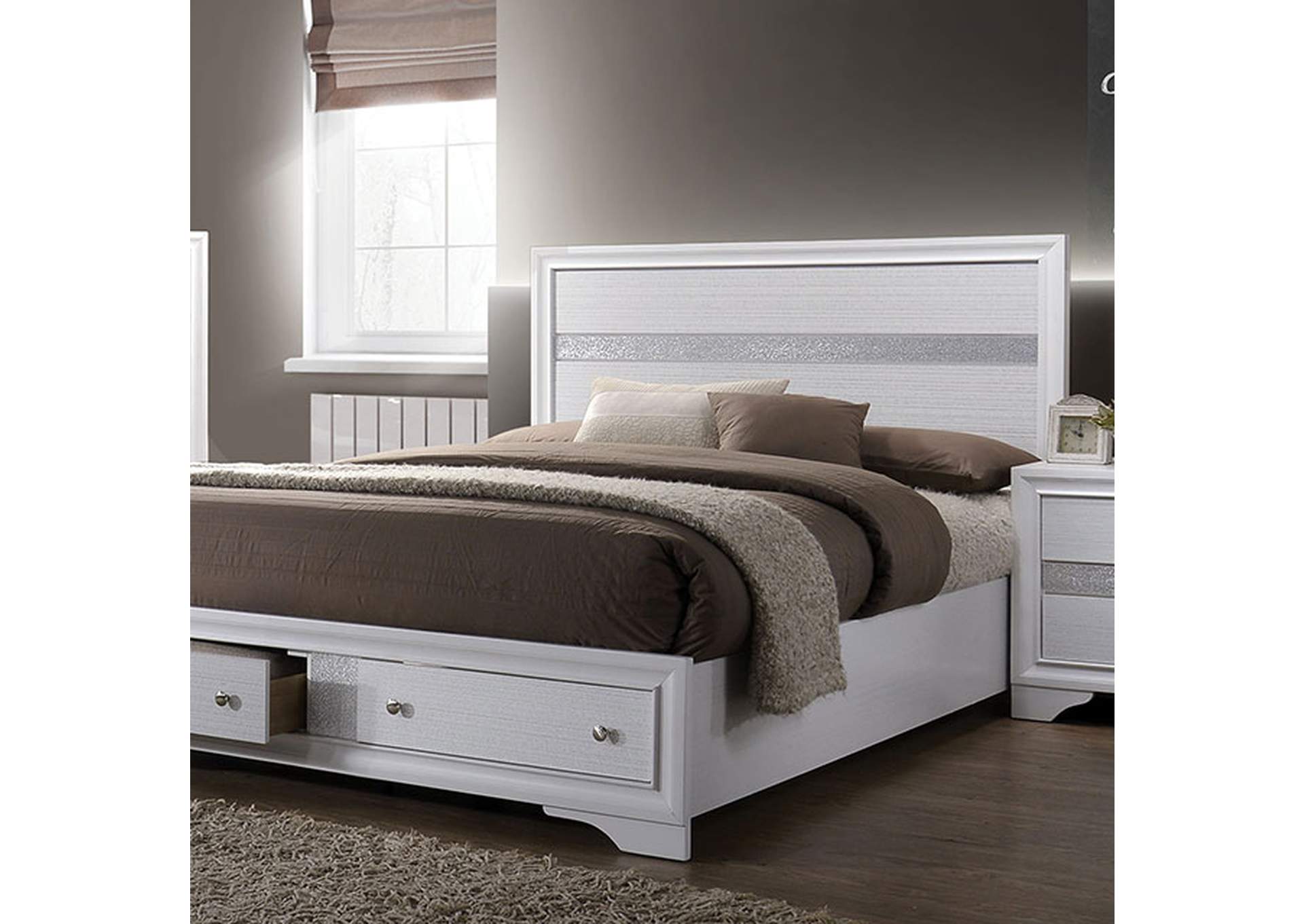 Chrissy E.King Bed,Furniture of America