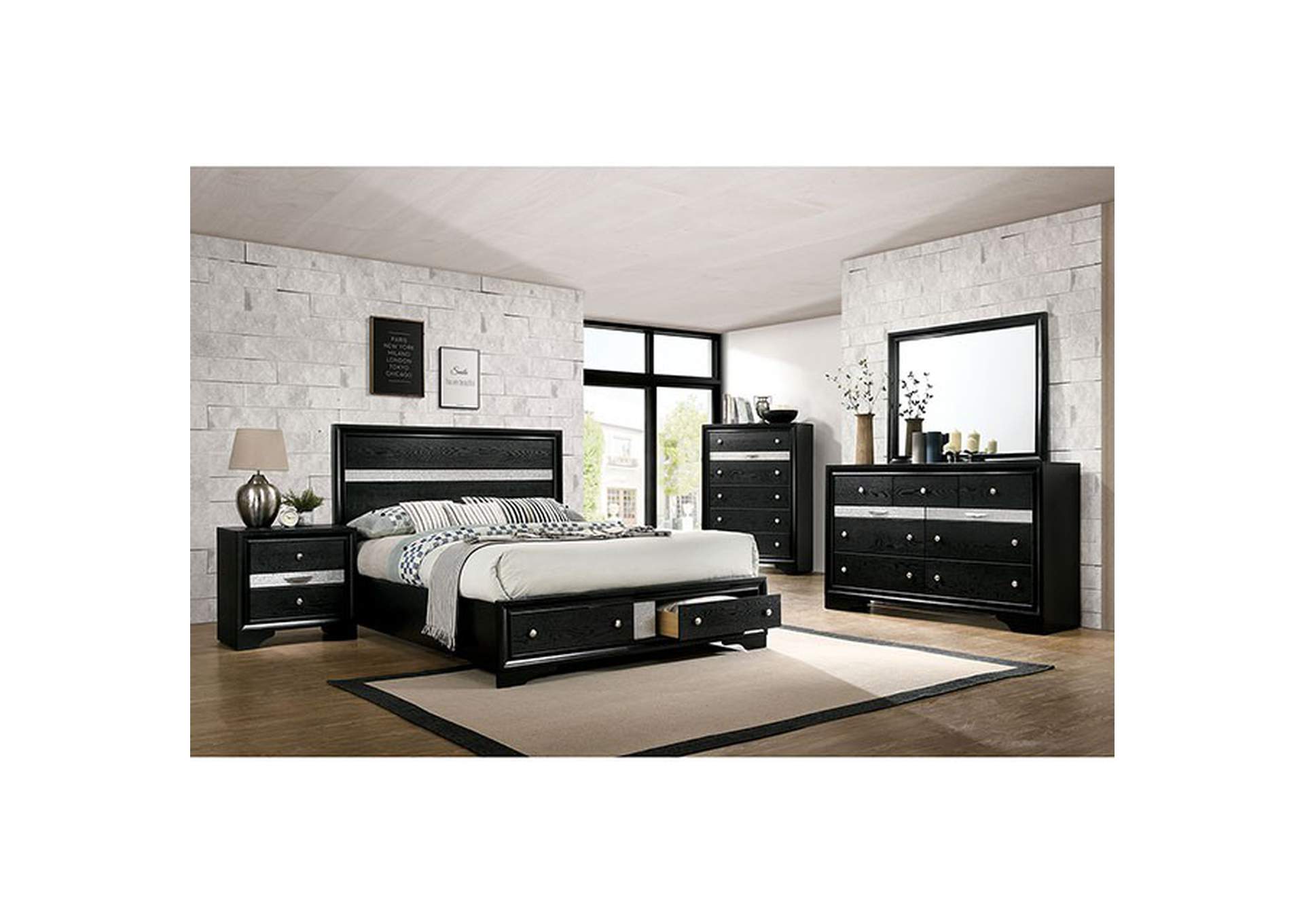 Chrissy Queen Bed,Furniture of America