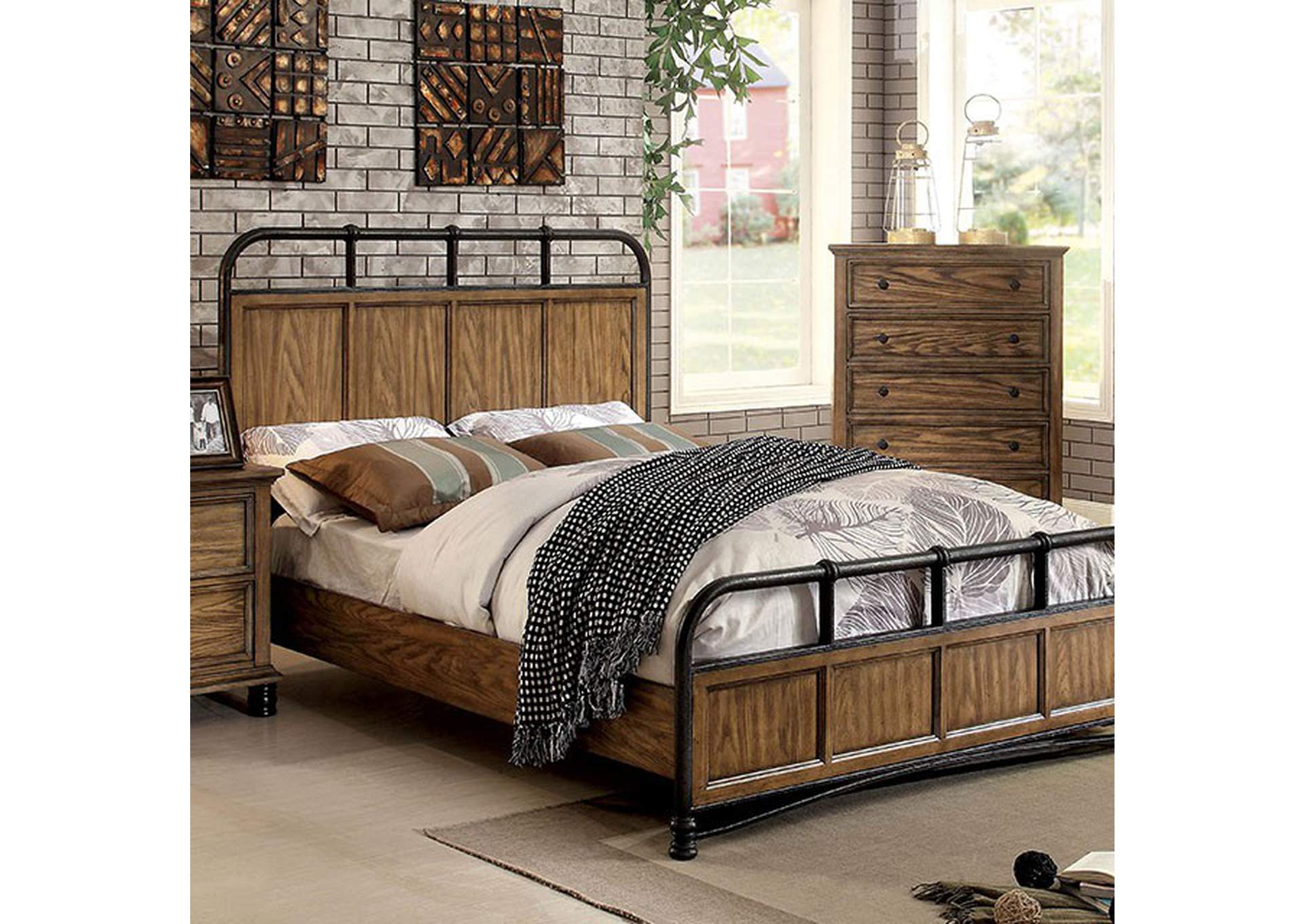 Mcville Cal.King Bed,Furniture of America