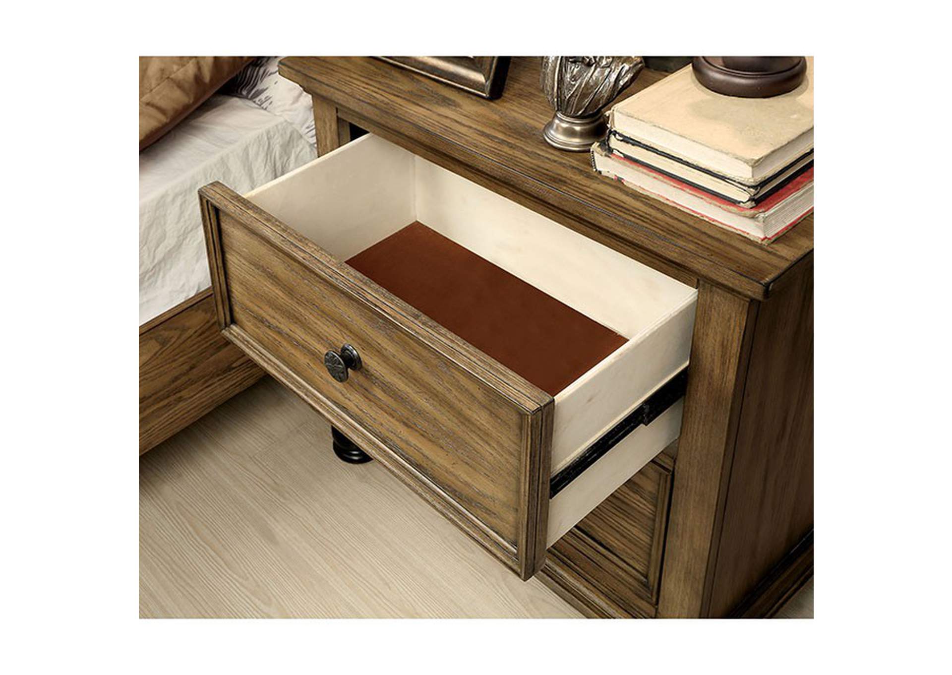 Mcville Night Stand,Furniture of America