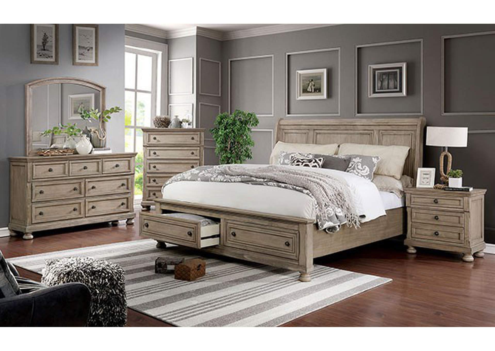 Wells Bed,Furniture of America