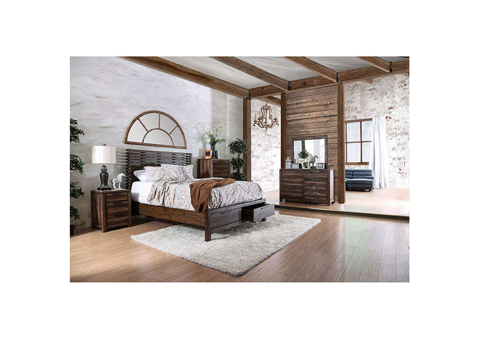 Hankinson Cal.King Bed,Furniture of America