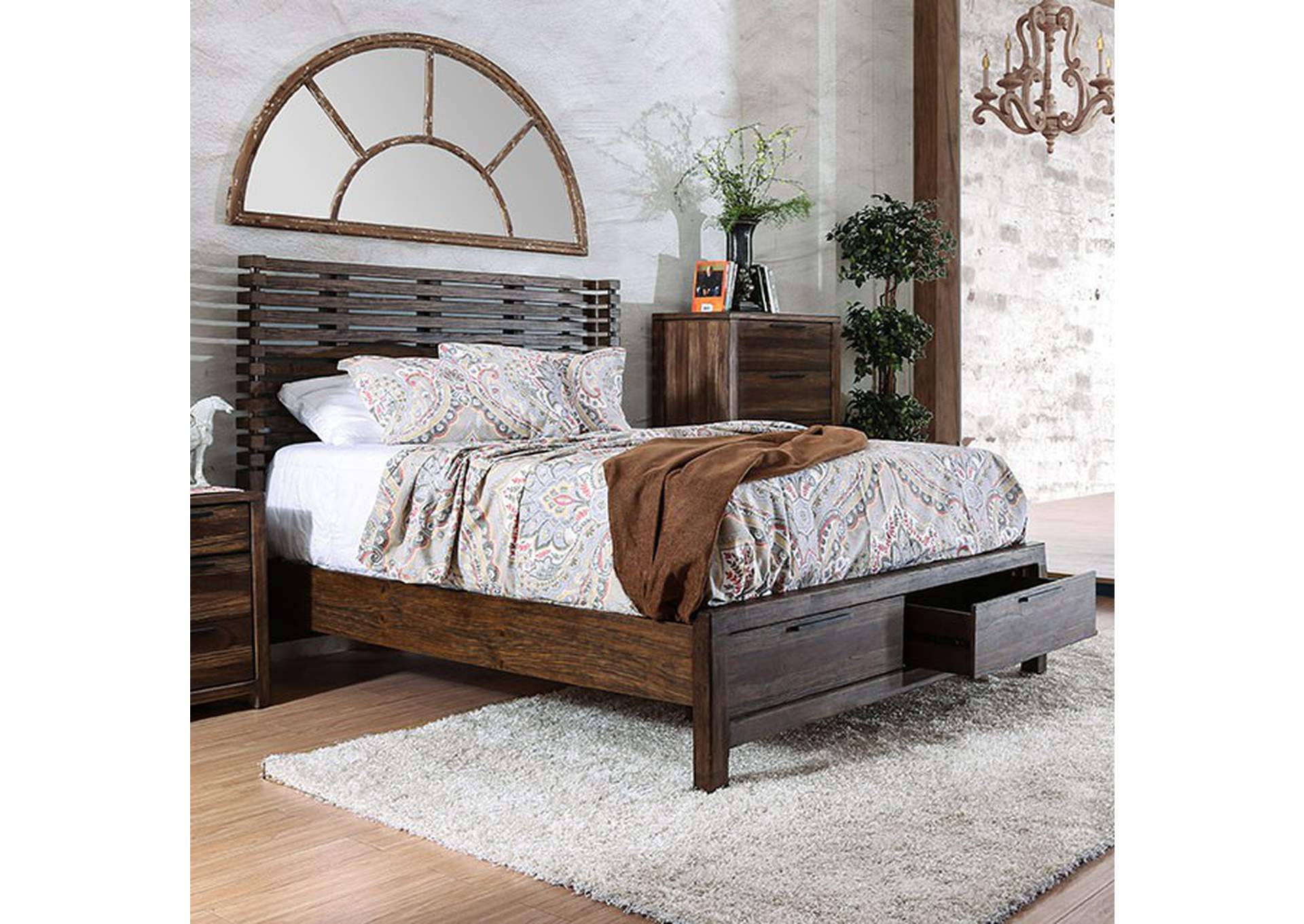 Hankinson Cal.King Bed,Furniture of America