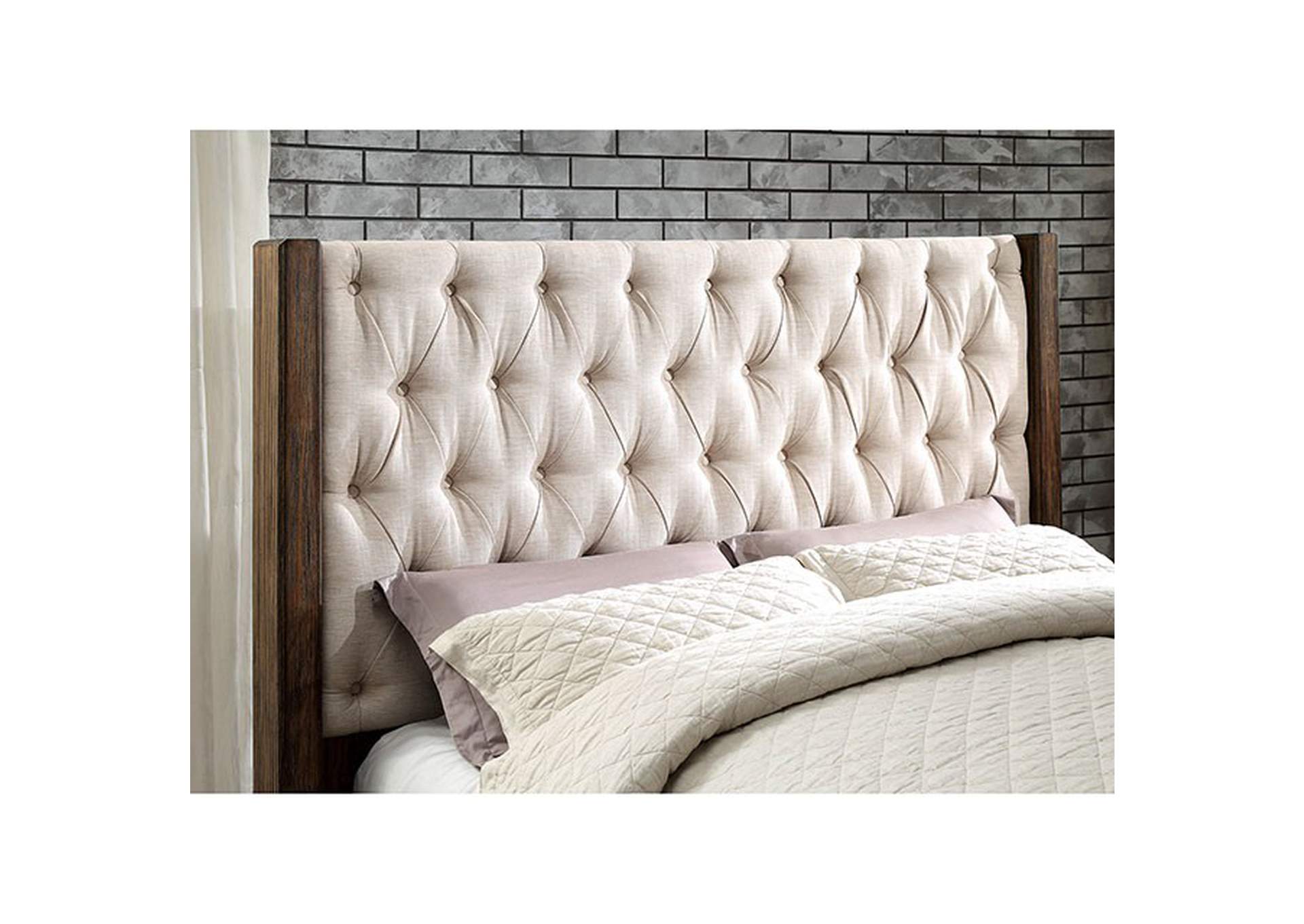 Hutchinson Cal.King Bed,Furniture of America