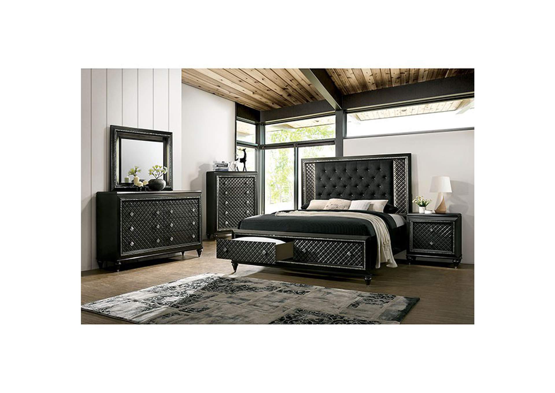 Demetria Bed,Furniture of America