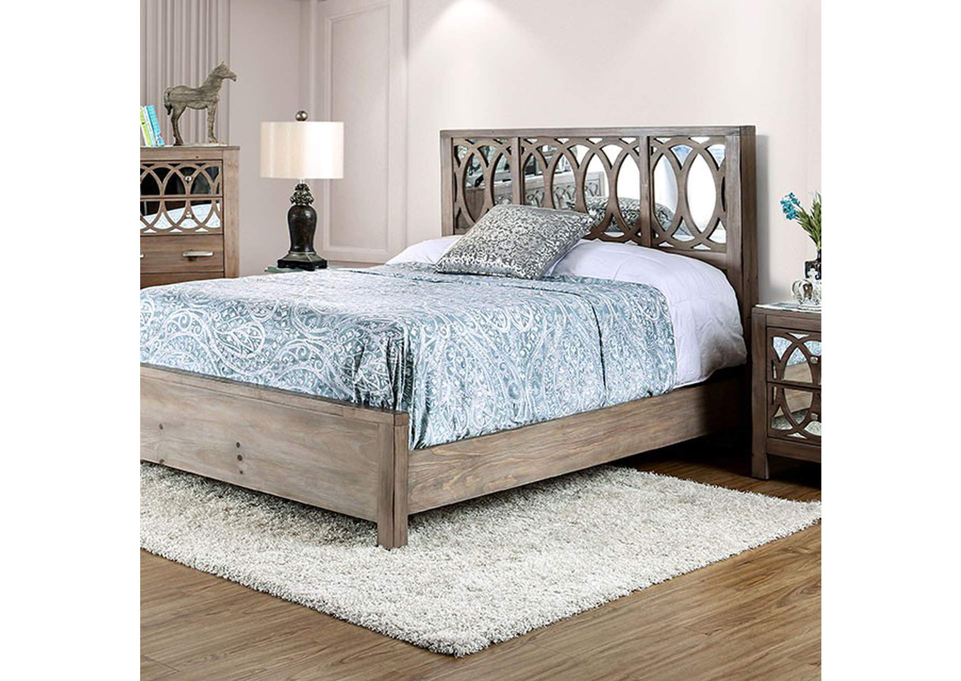 Zaragoza Cal.King Bed,Furniture of America