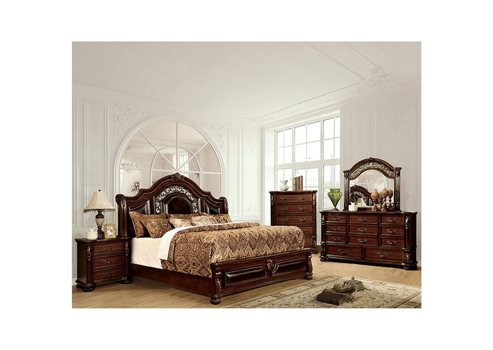 Flandreau E.King Bed,Furniture of America