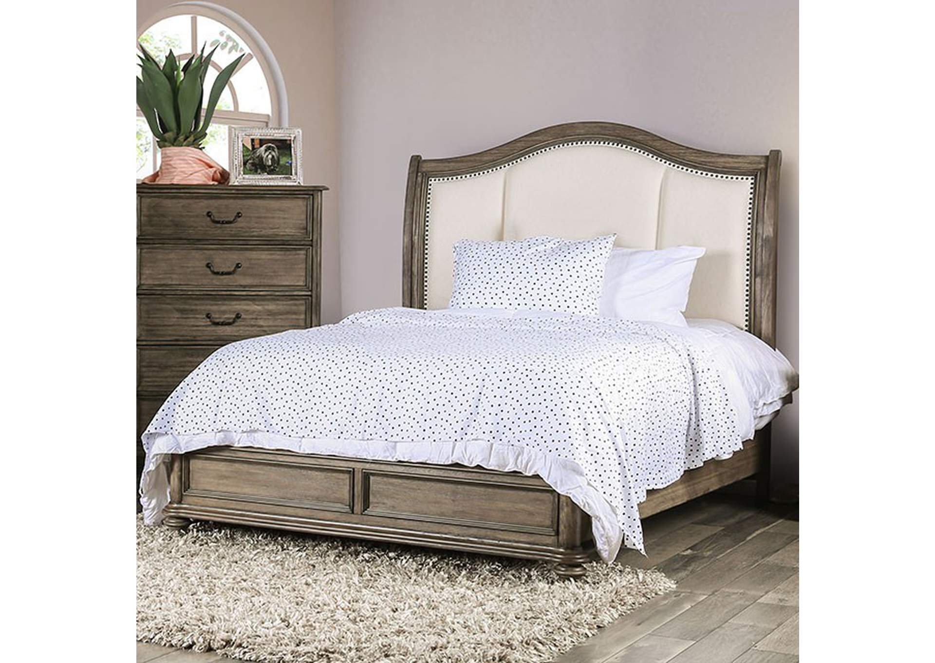 Belgrade Cal.King Bed,Furniture of America
