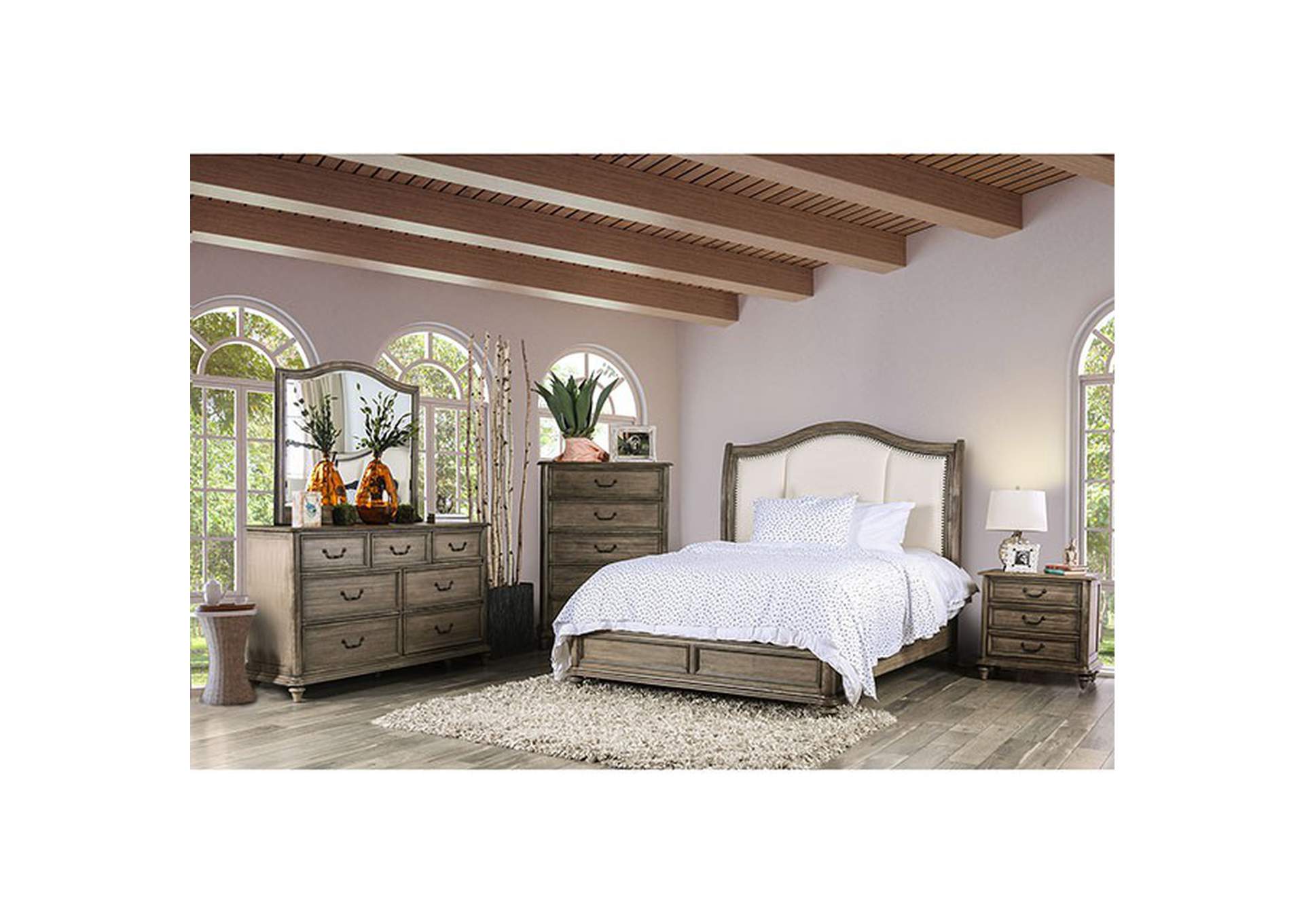 Belgrade Cal.King Bed,Furniture of America