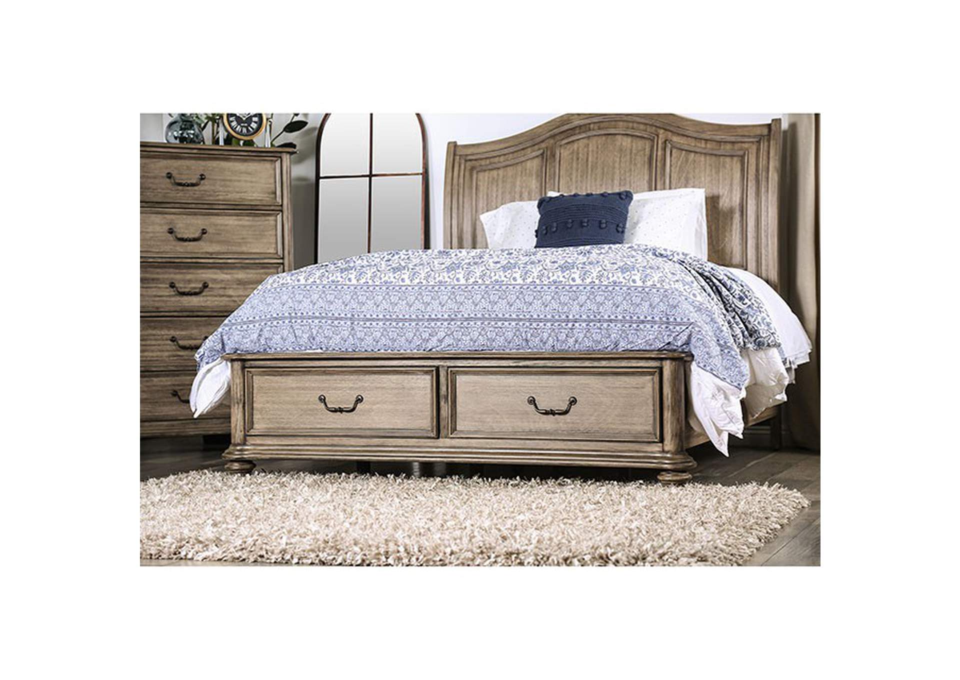 Belgrade Cal.King Bed,Furniture of America