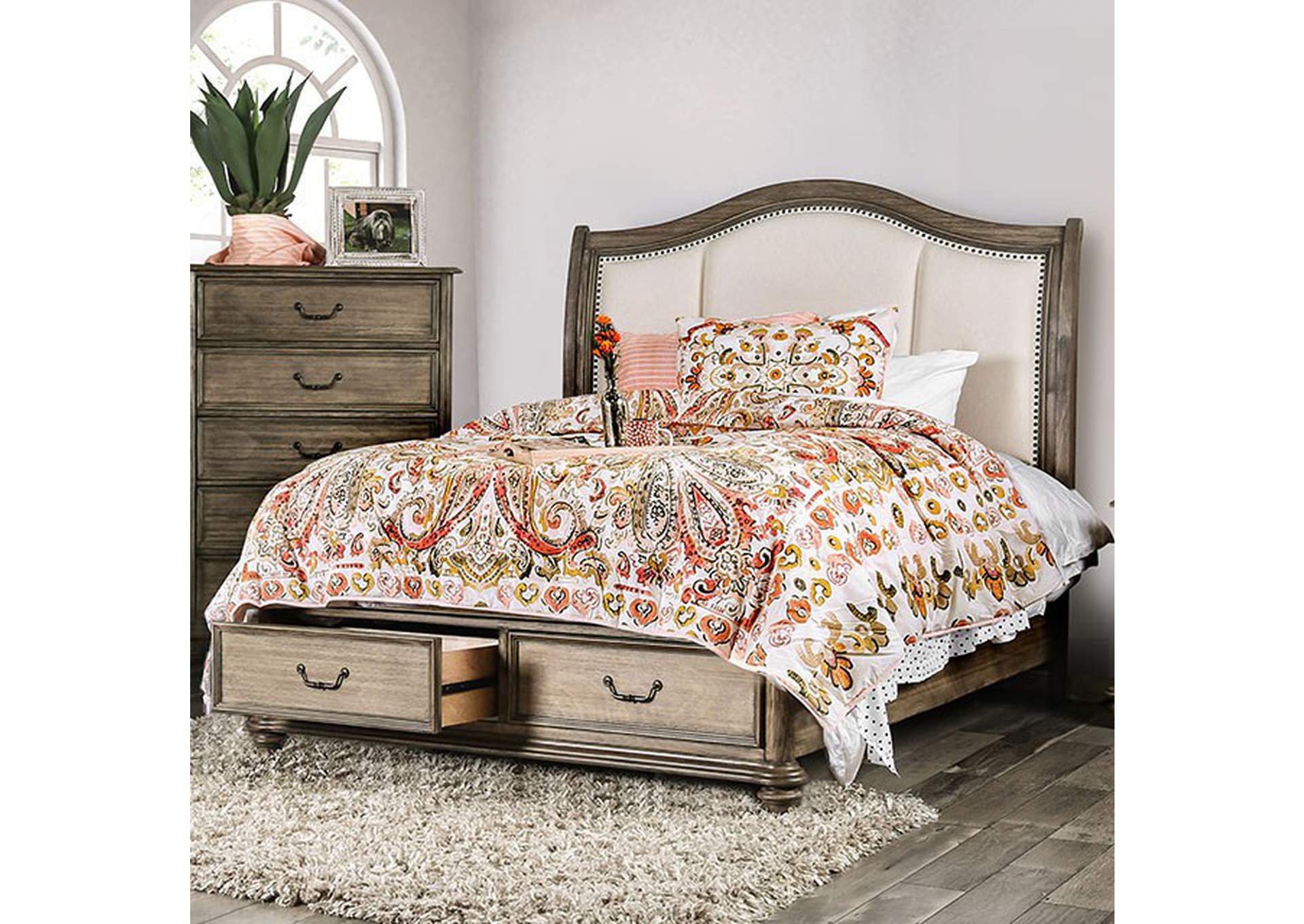 Belgrade Bed,Furniture of America