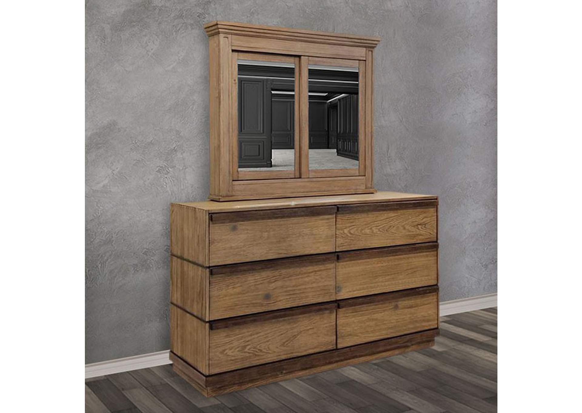 Coimbra Cabinet Mirror,Furniture of America