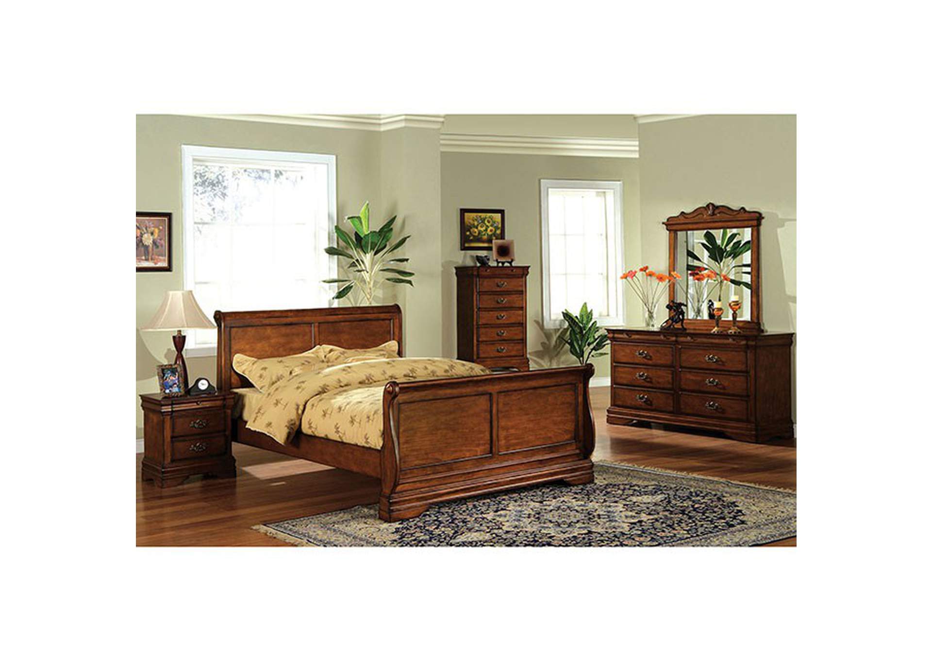 Venice E.King Bed,Furniture of America