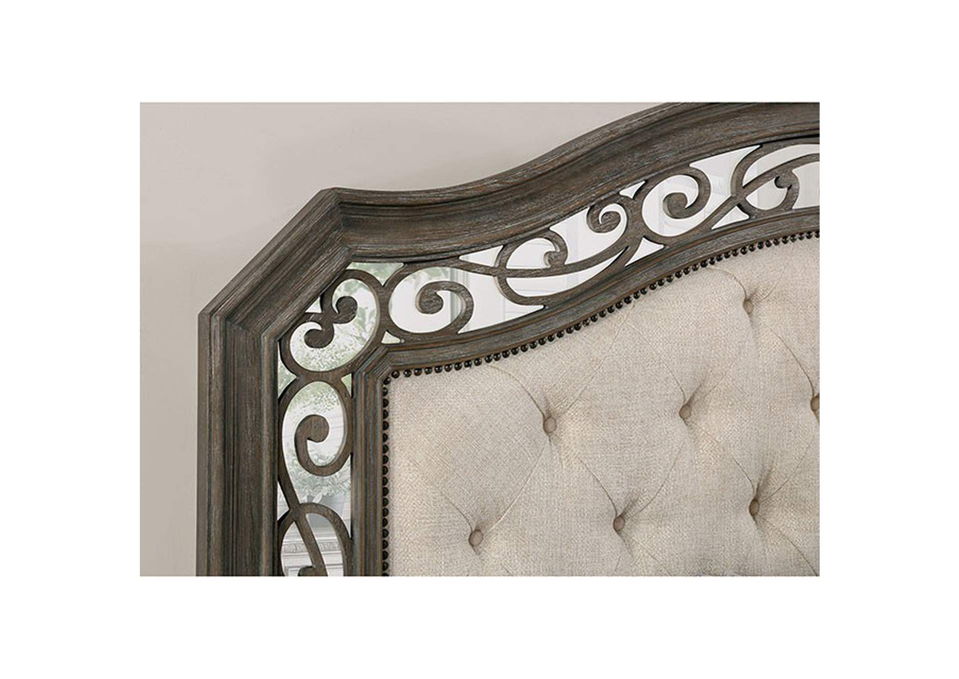 Persephone E.King Bed,Furniture of America