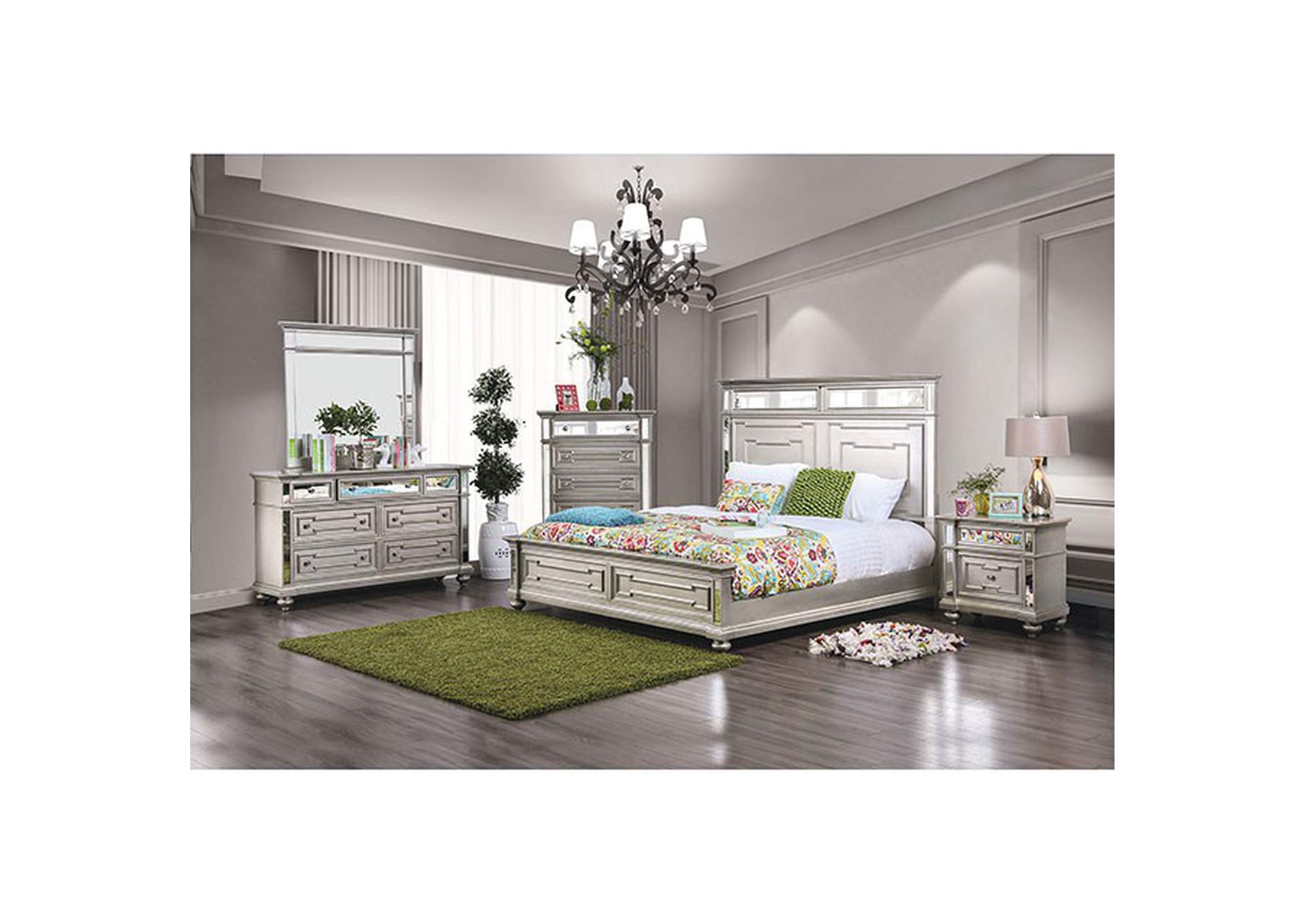 Salamanca E.King Bed,Furniture of America