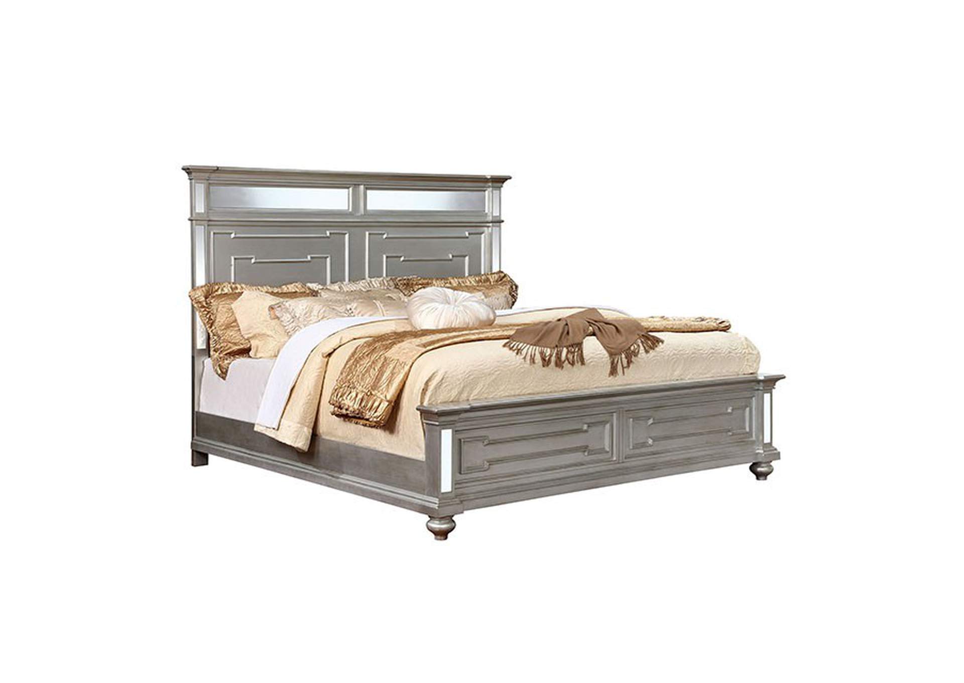 Salamanca Silver Queen Bed,Furniture of America