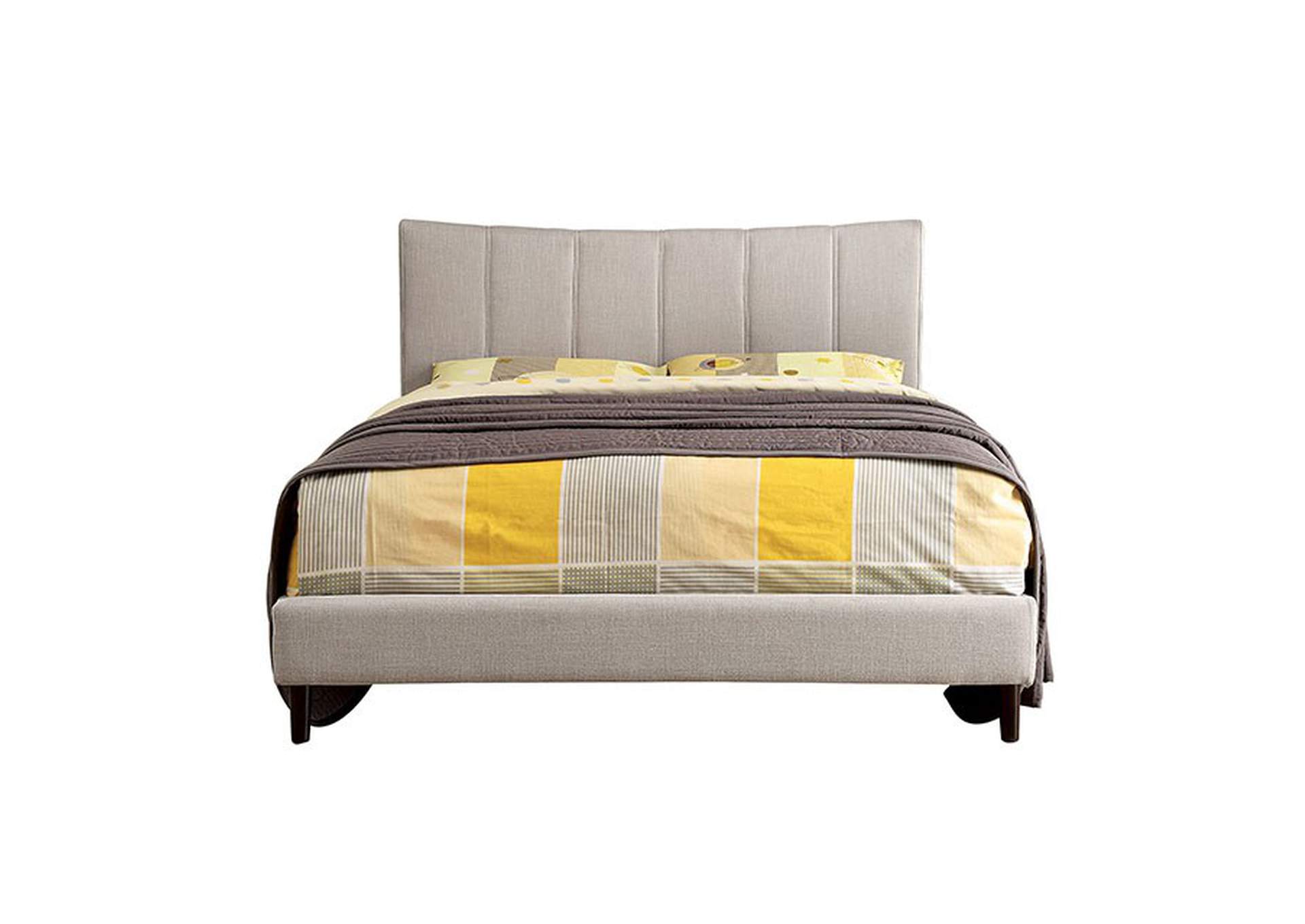 Ennis Full Bed, Beige,Furniture of America