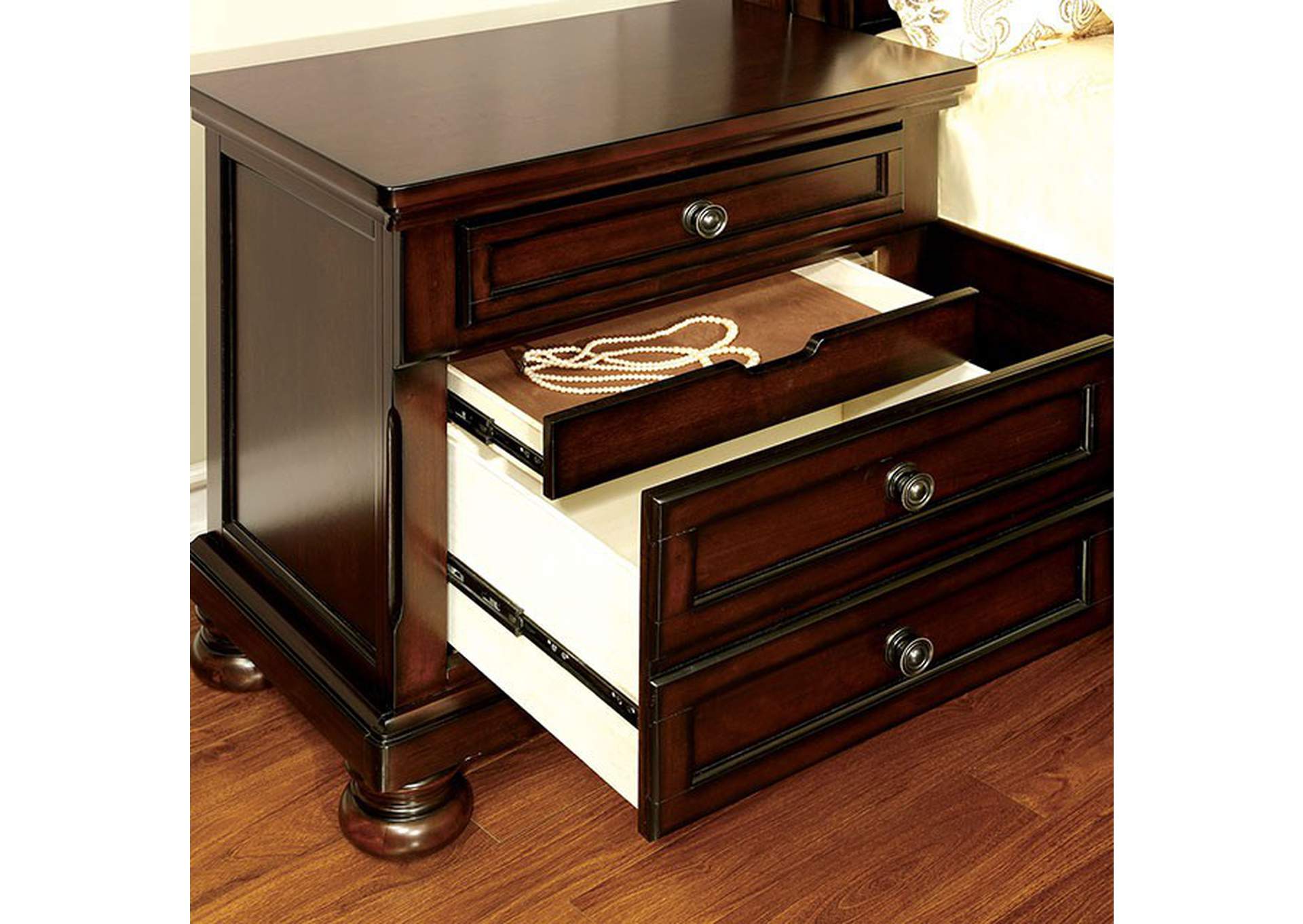 Northville E.King Bed,Furniture of America
