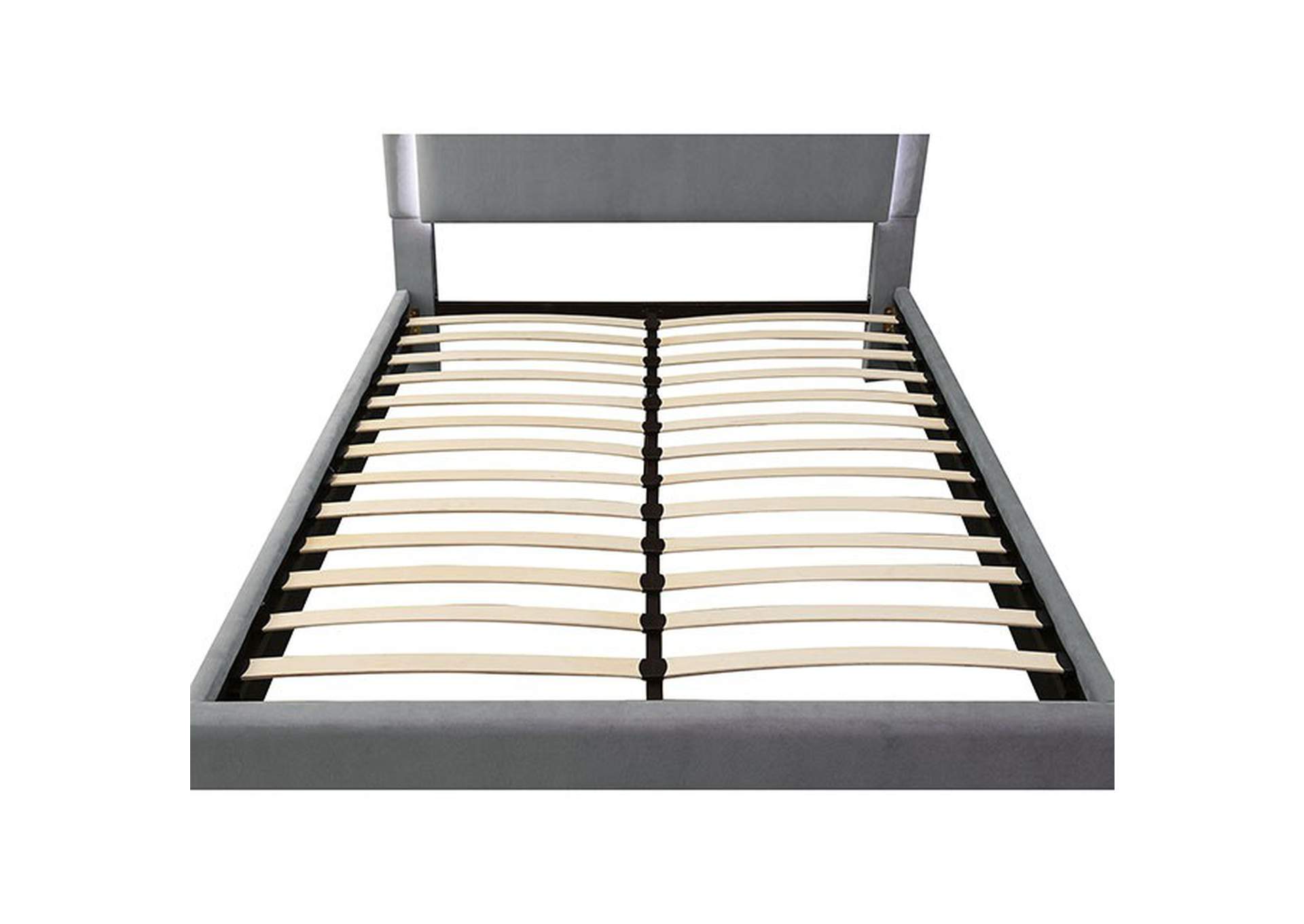 Erglow Gray Eastern King Bed,Furniture of America TX