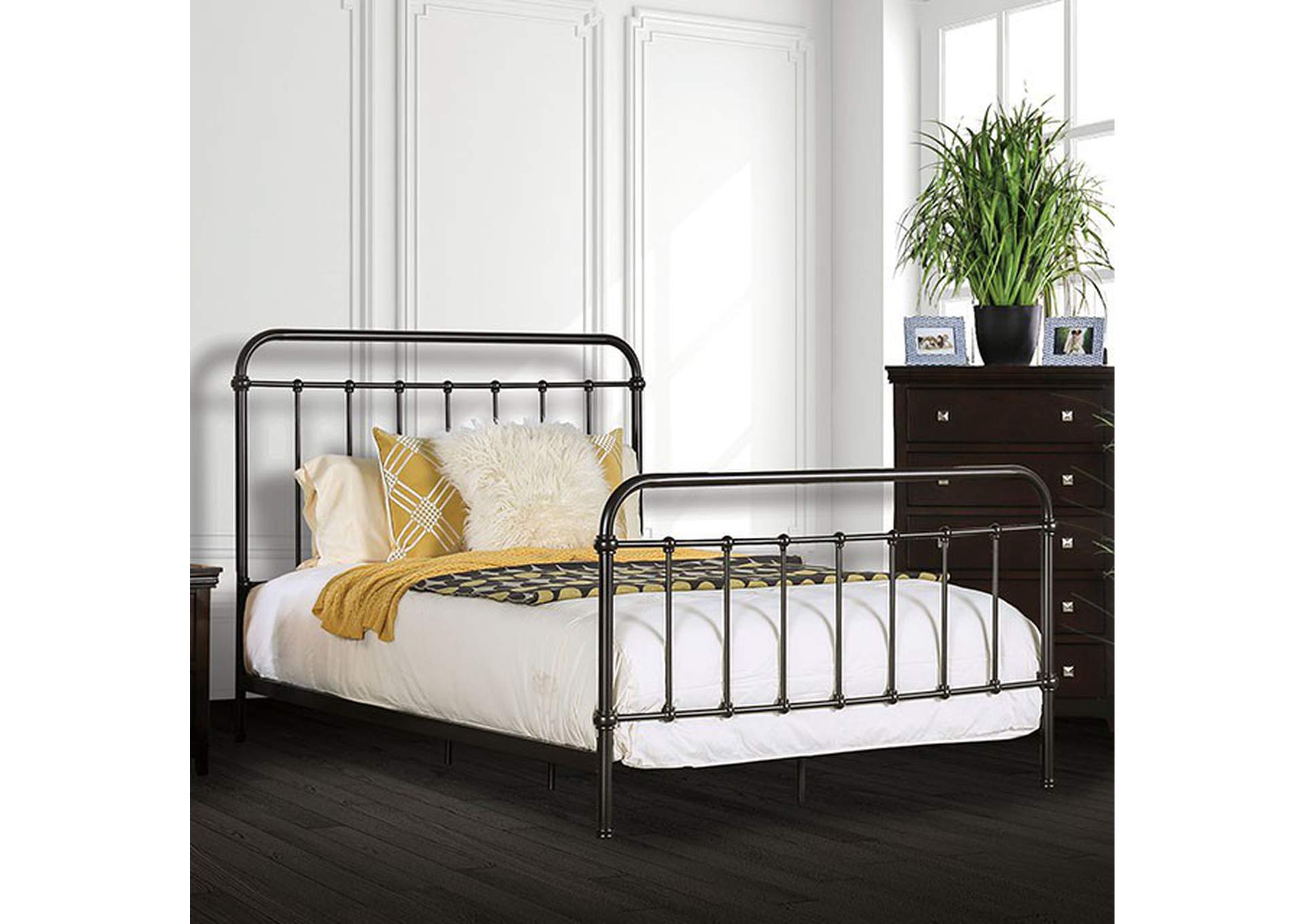 Iria Cal.King Bed,Furniture of America