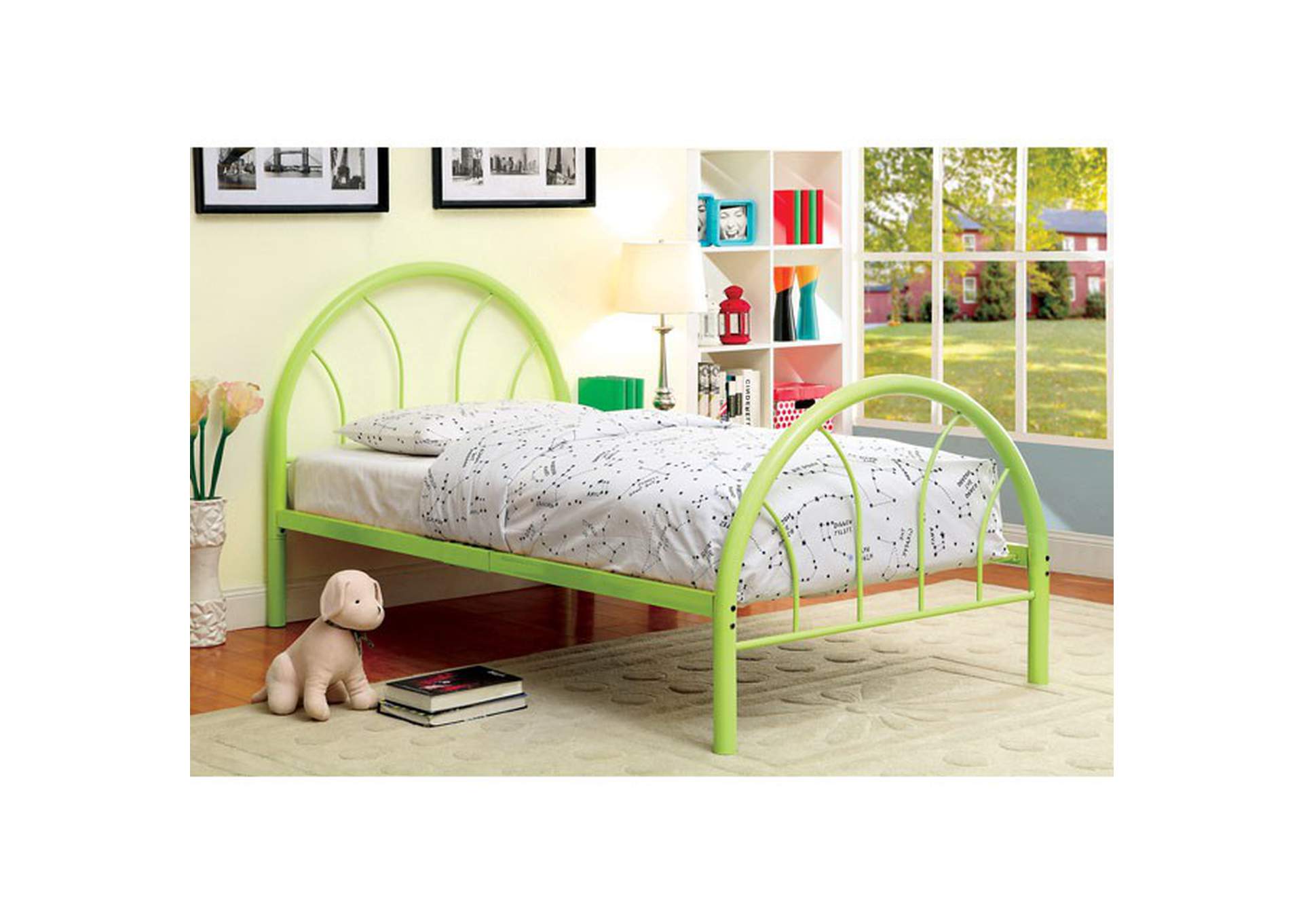 Rainbow Full Bed,Furniture of America