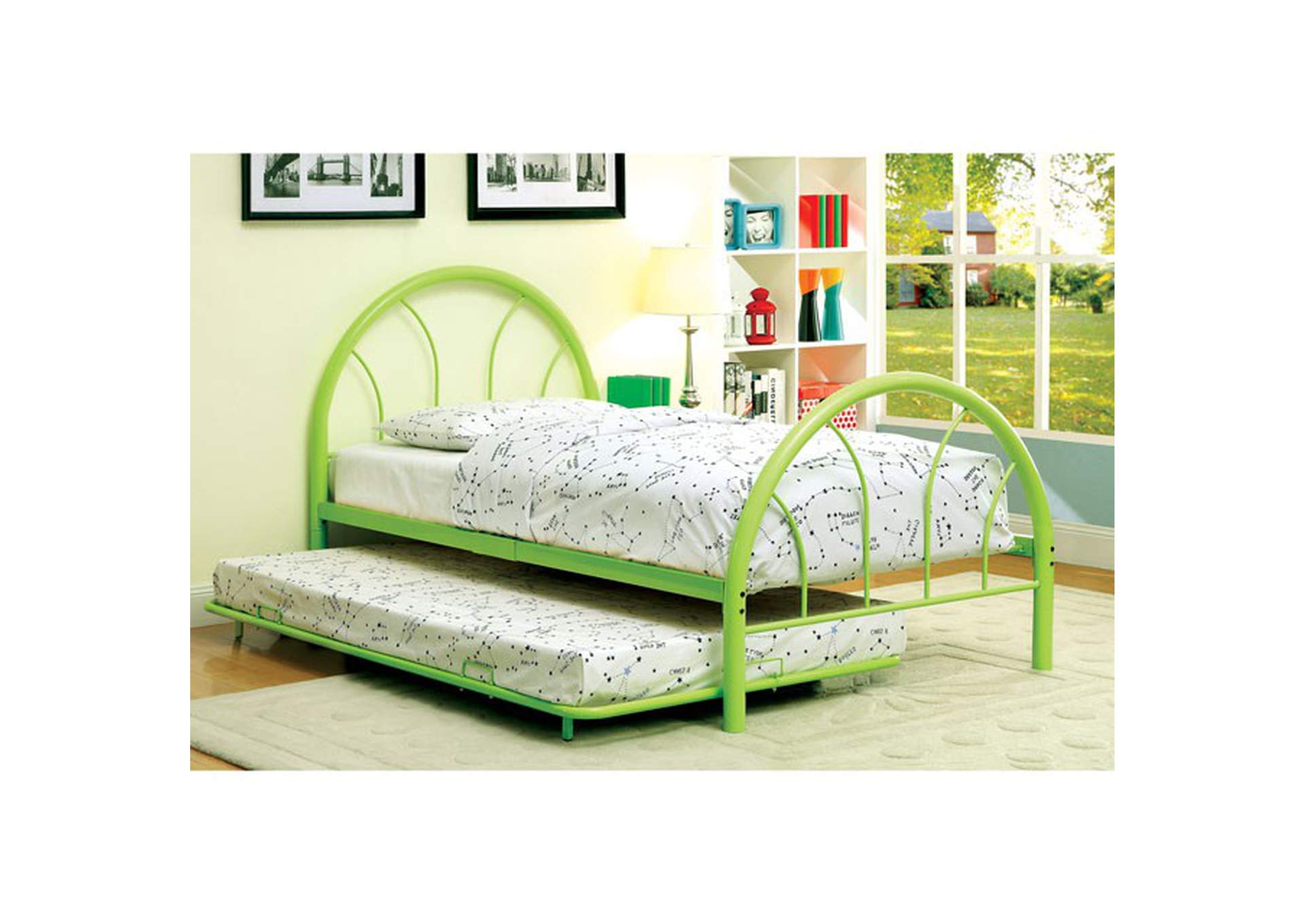 Rainbow Full Bed,Furniture of America