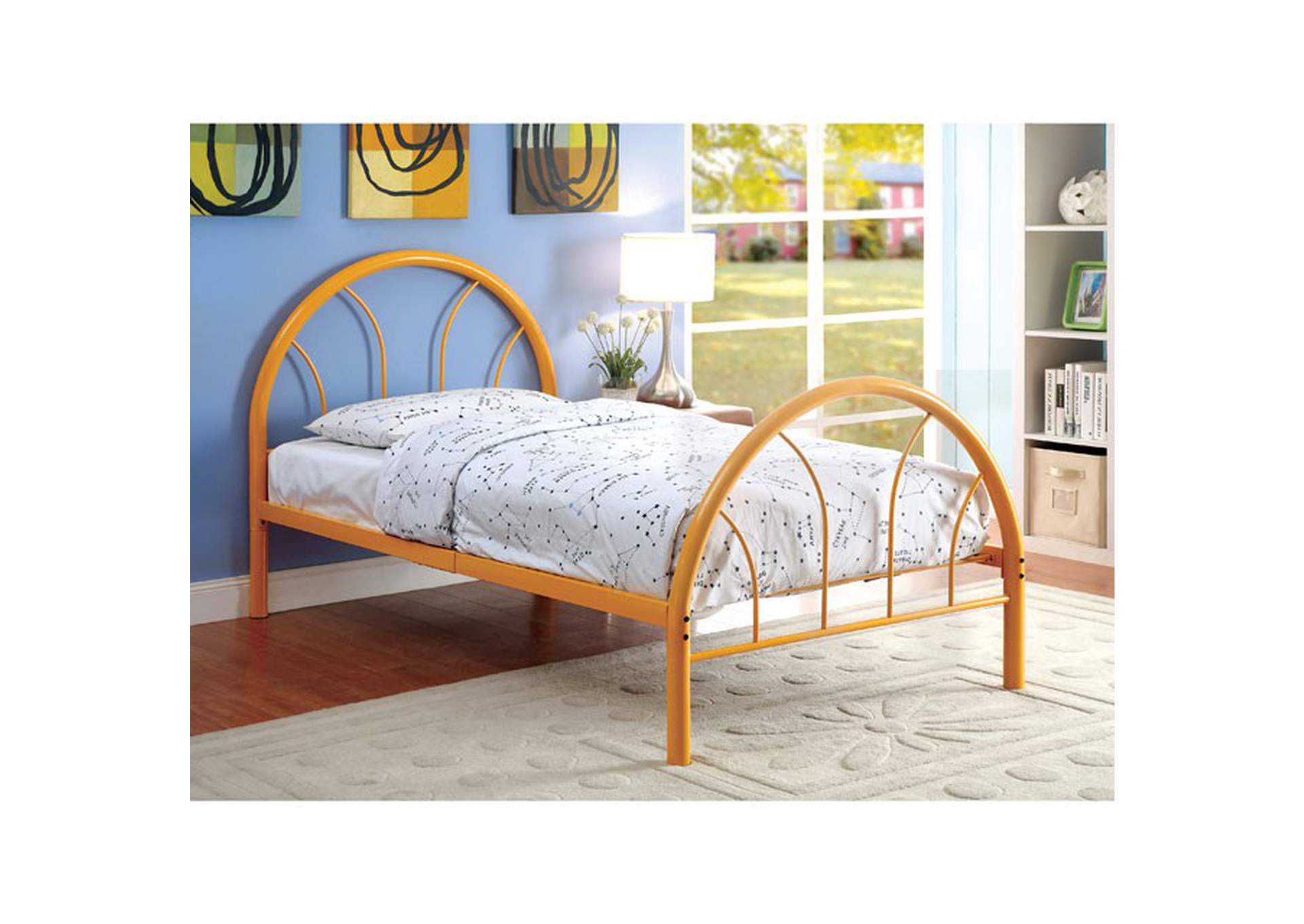 Rainbow Twin Bed,Furniture of America