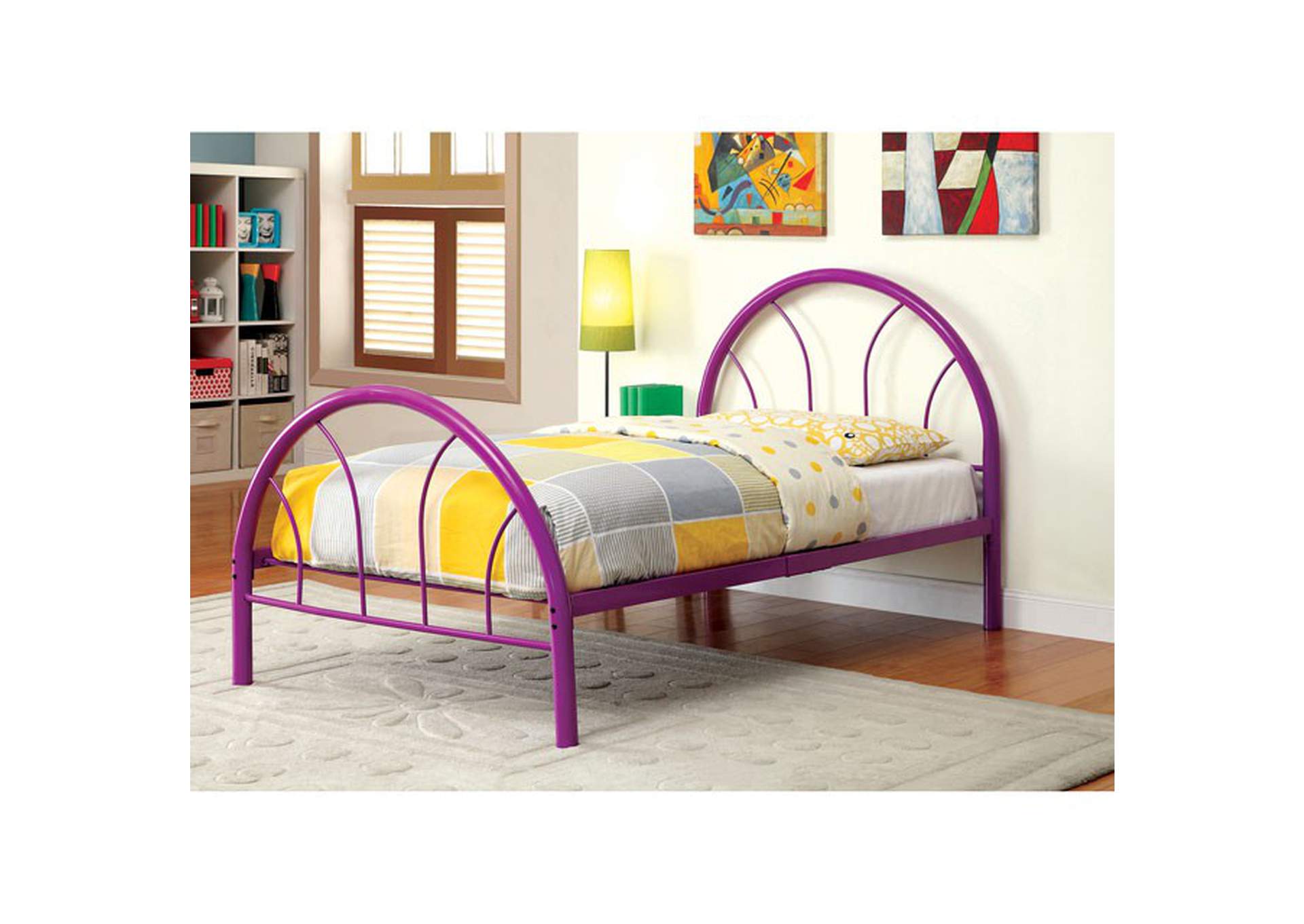 Rainbow Full Bed,Furniture of America