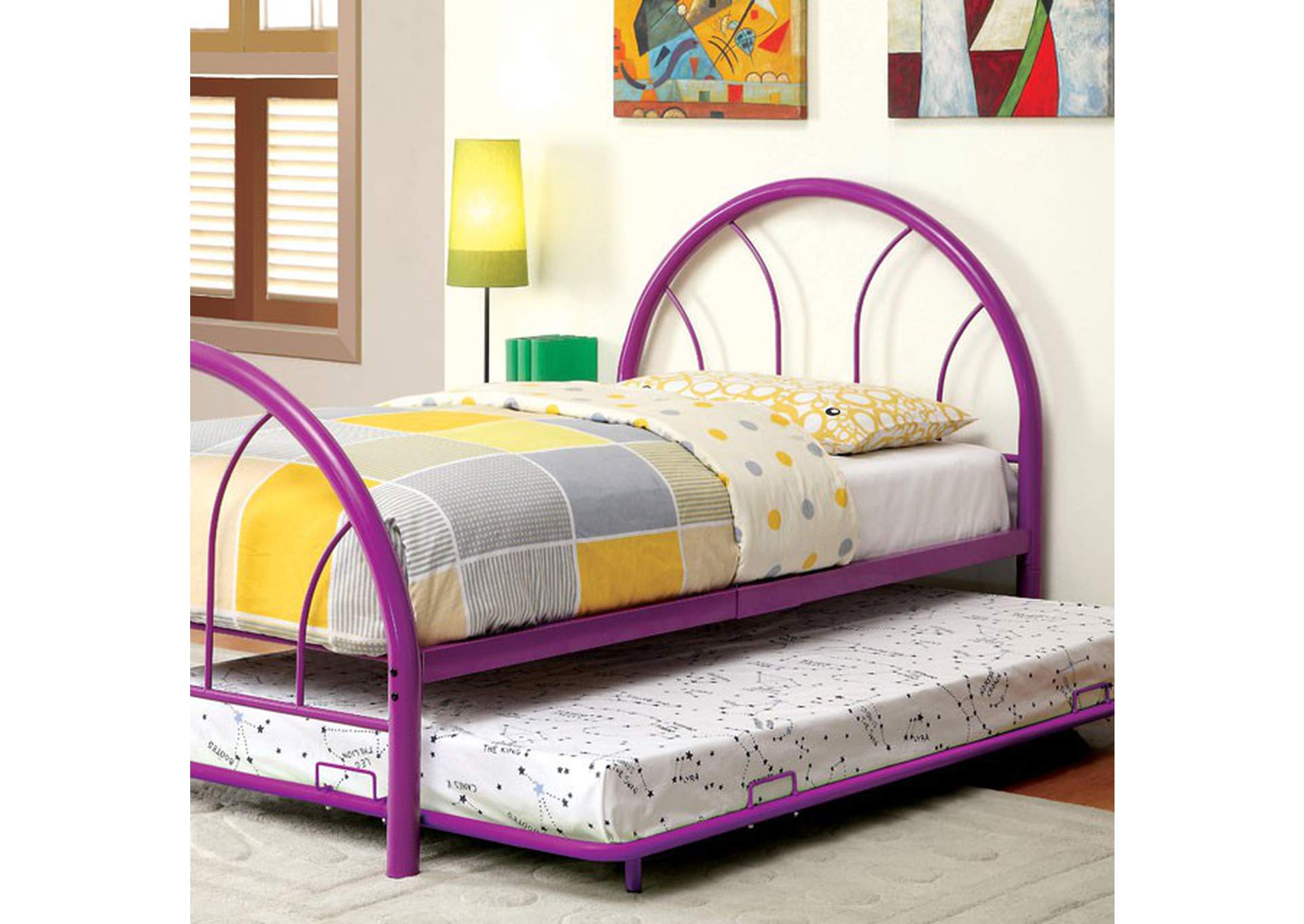 Rainbow Full Bed,Furniture of America