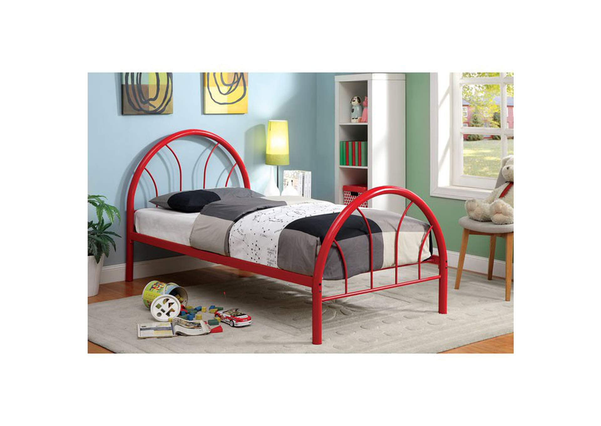 Rainbow Full Bed,Furniture of America