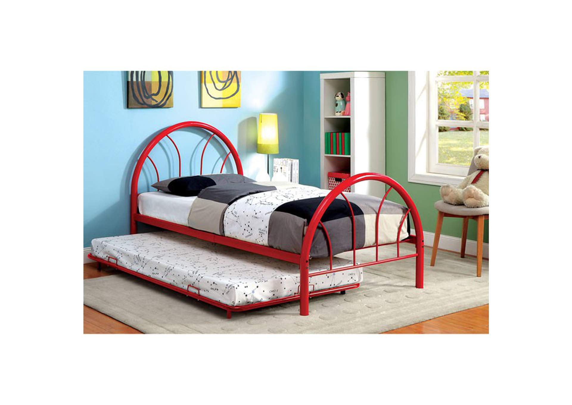 Rainbow Full Bed,Furniture of America