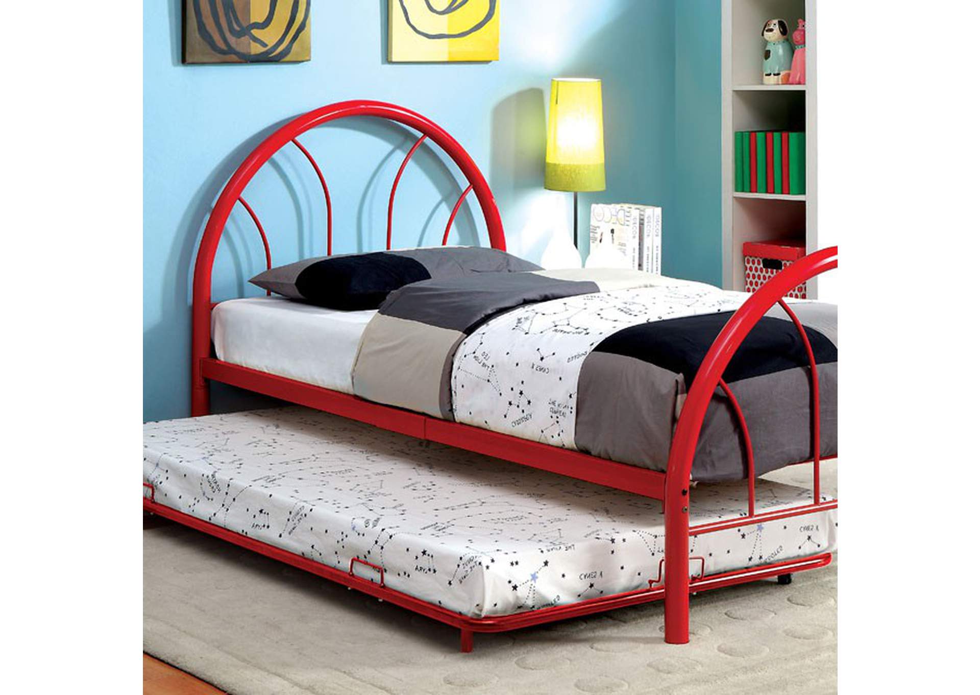 Rainbow Full Bed,Furniture of America